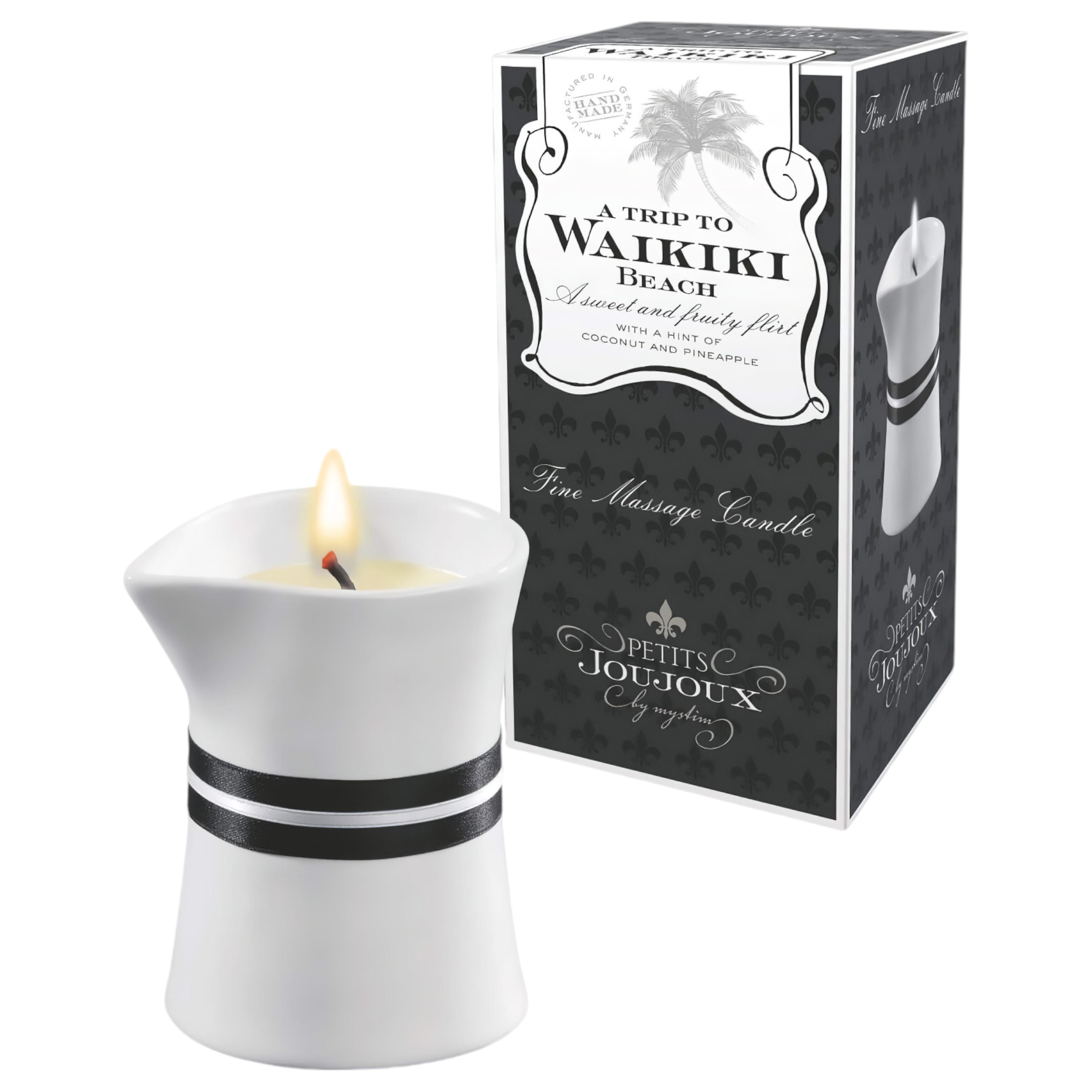 Petits Joujoux Waikiki – masszázsgyertya – kókusz-ananász (120ml)
