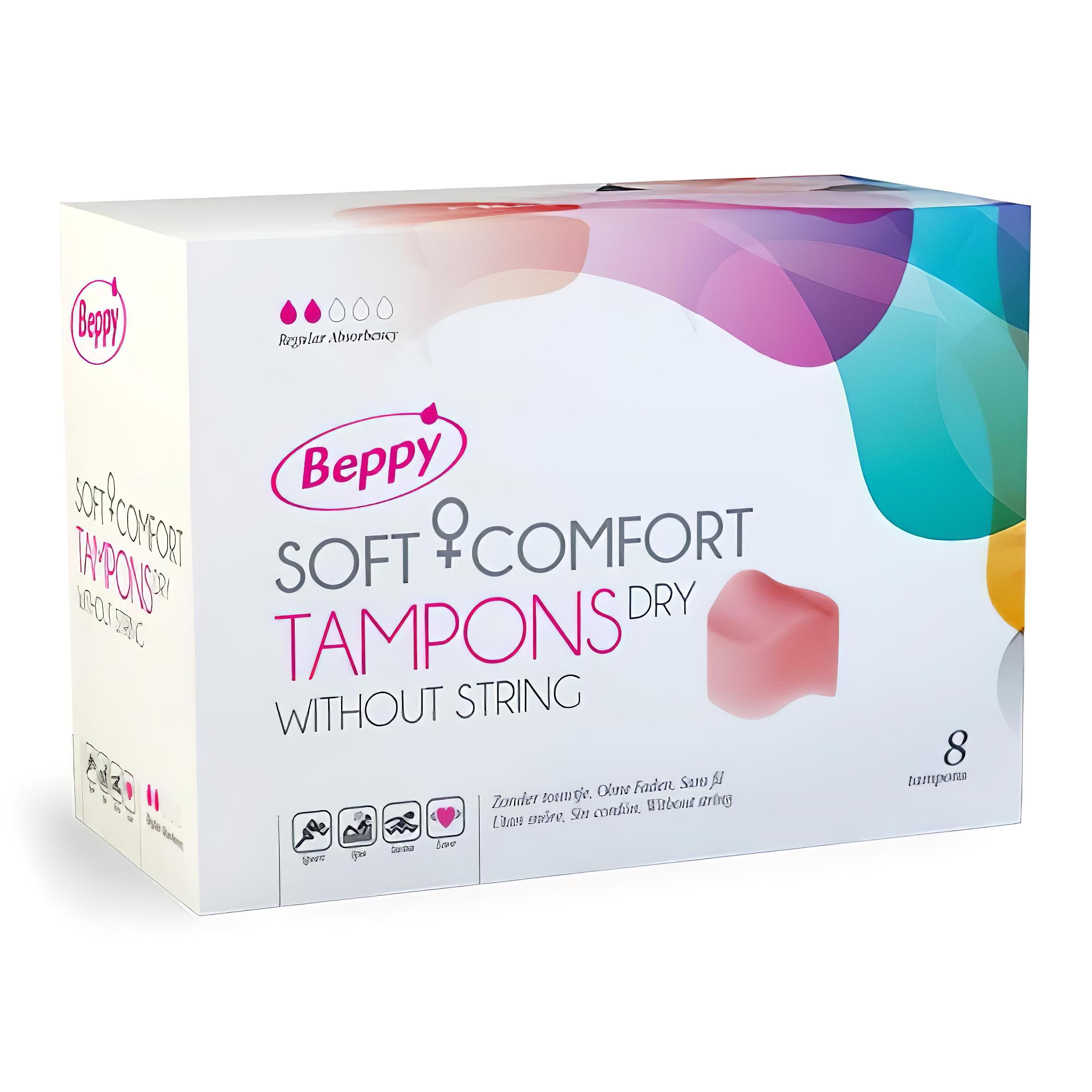 Beppy – száraz tampon (8db)
