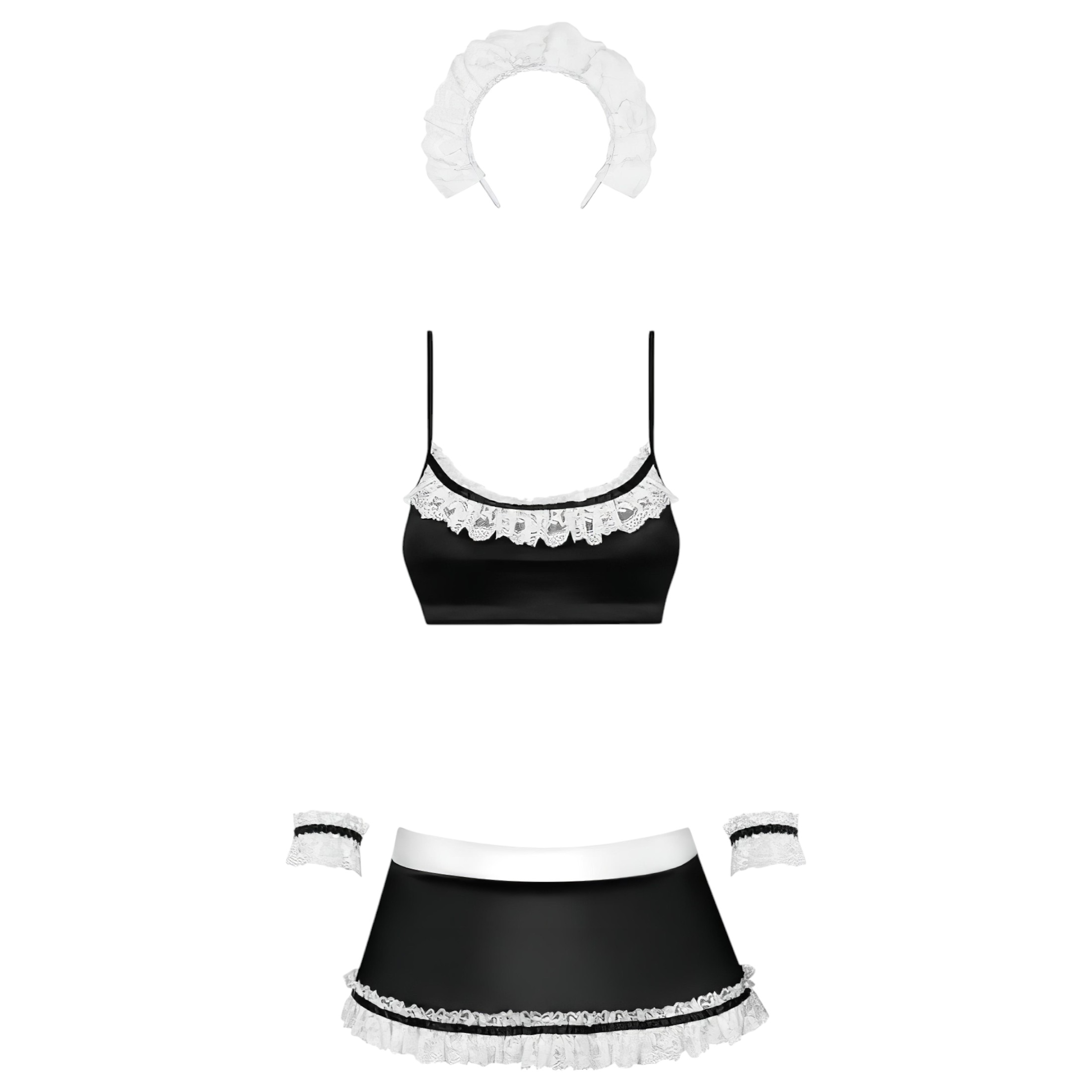 Obsessive Maid – szobalány jelmez szett (5 részes)