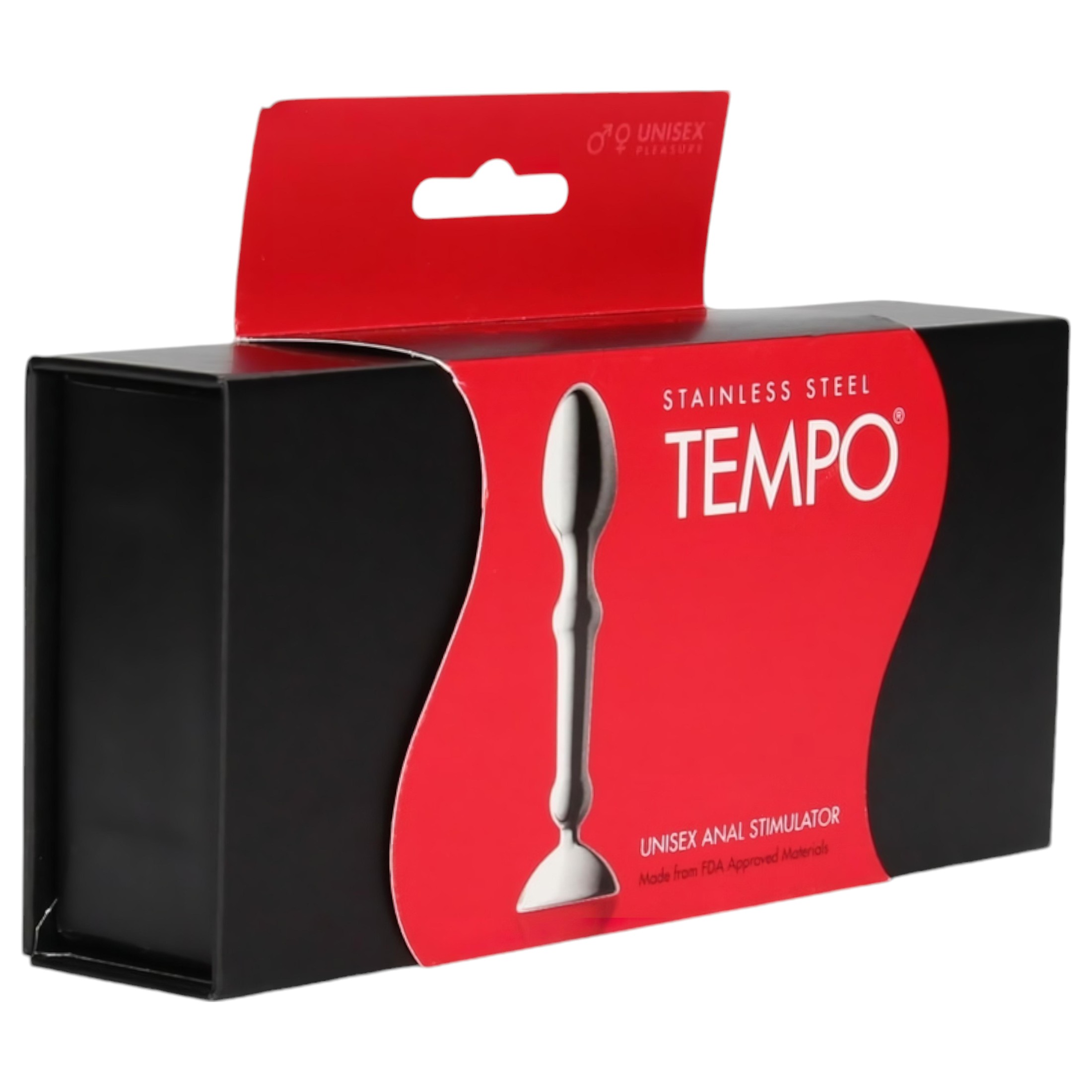 Aneros Tempo – acél anál dildó (ezüst)