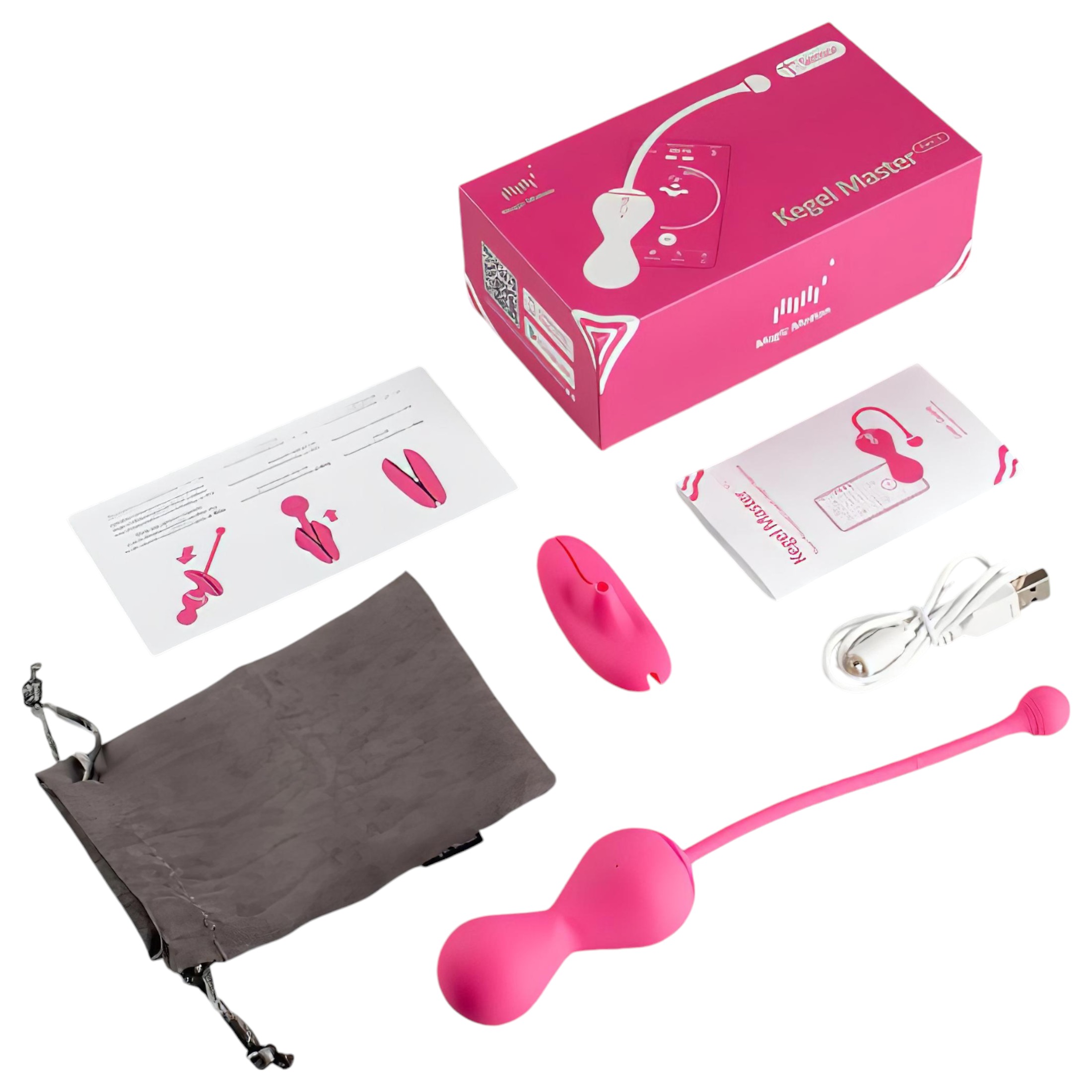 Magic Motion Kegel Master – Okos gésagolyó duó (lila)