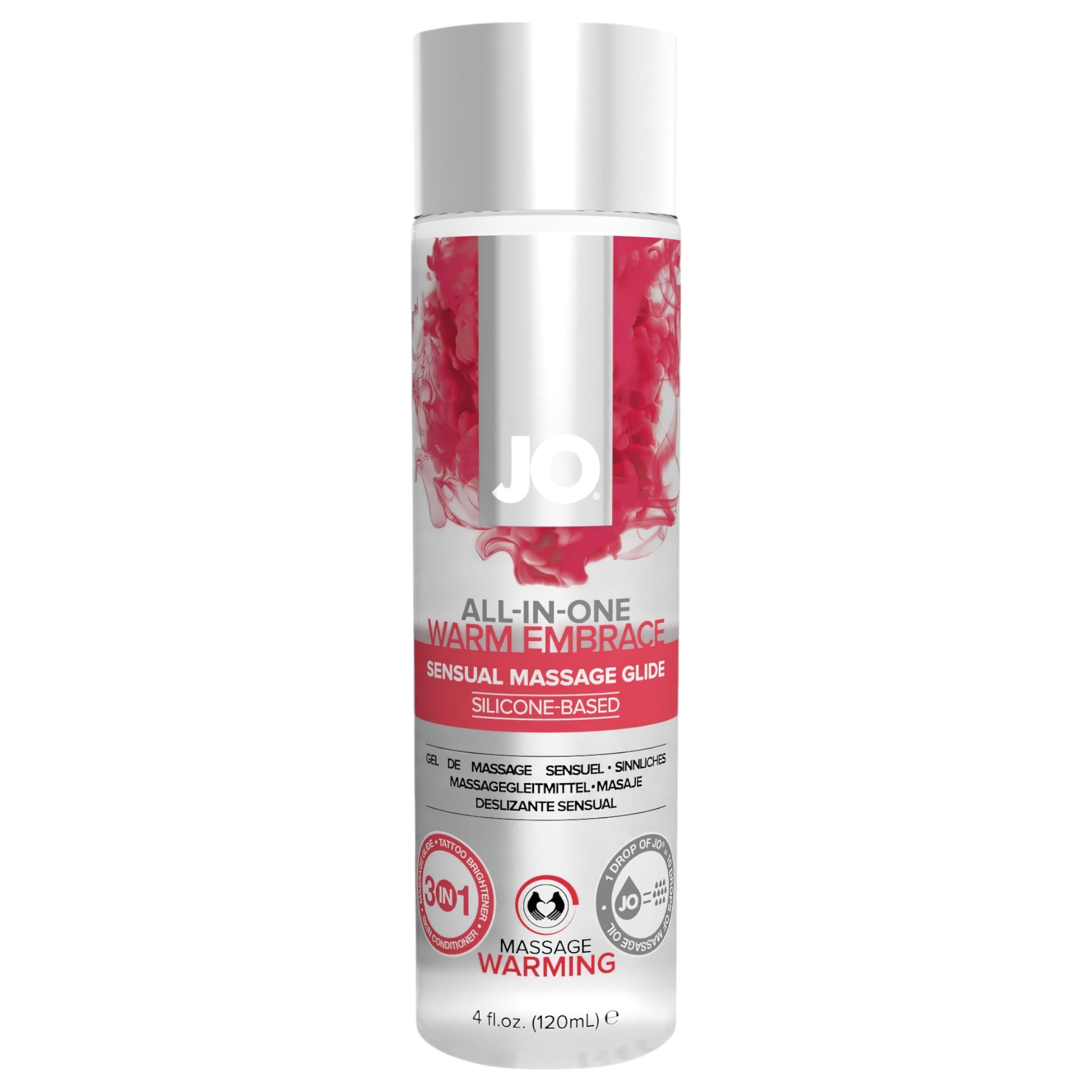 System JO All-in-one – melegítő síkosító & masszázsgél (120ml)