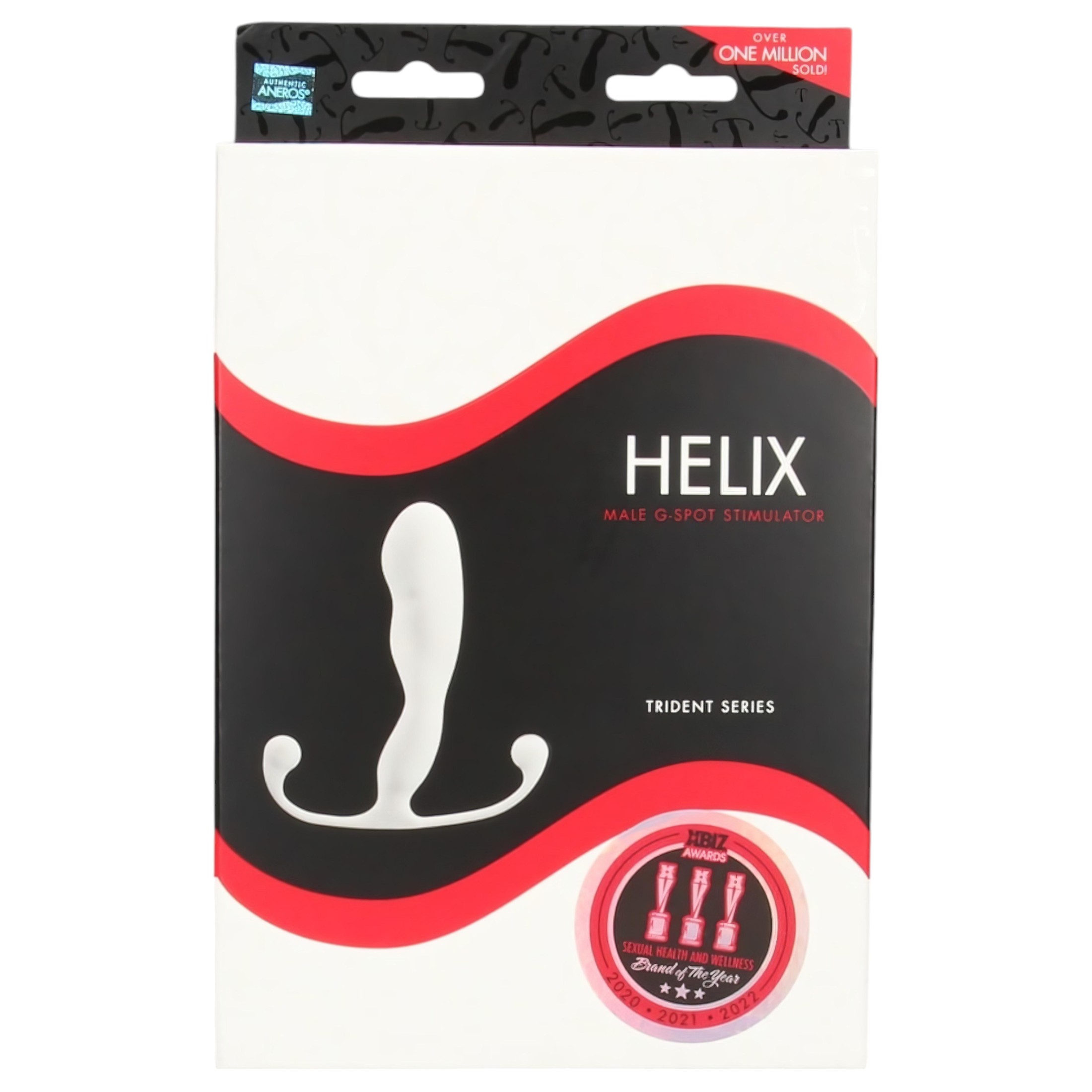 Aneros Trident Helix – prosztata dildó (fehér)