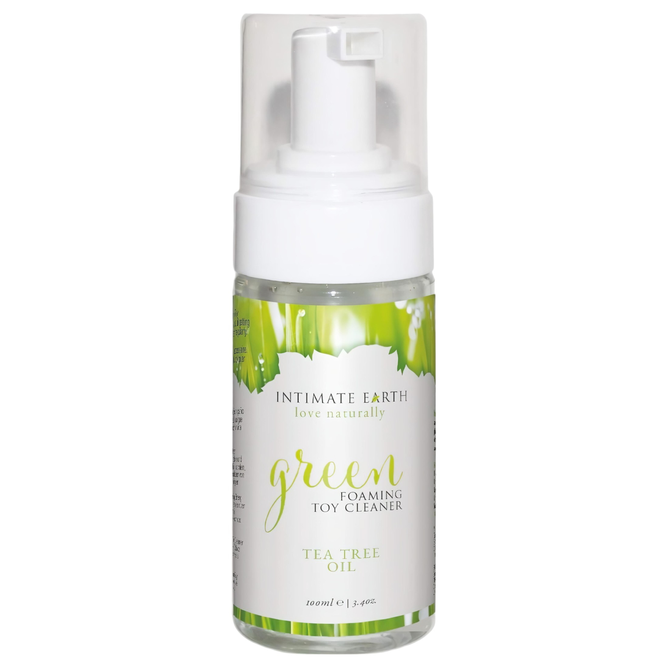 Intimate Earth Green Tee – fertőtlenítő és tisztító spray (100ml)