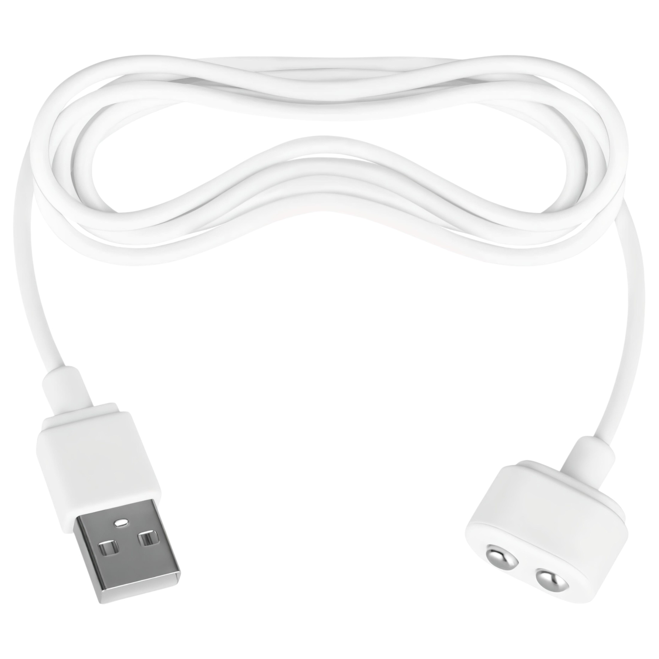Satisfyer – mágneses USB töltőkábel (fehér)