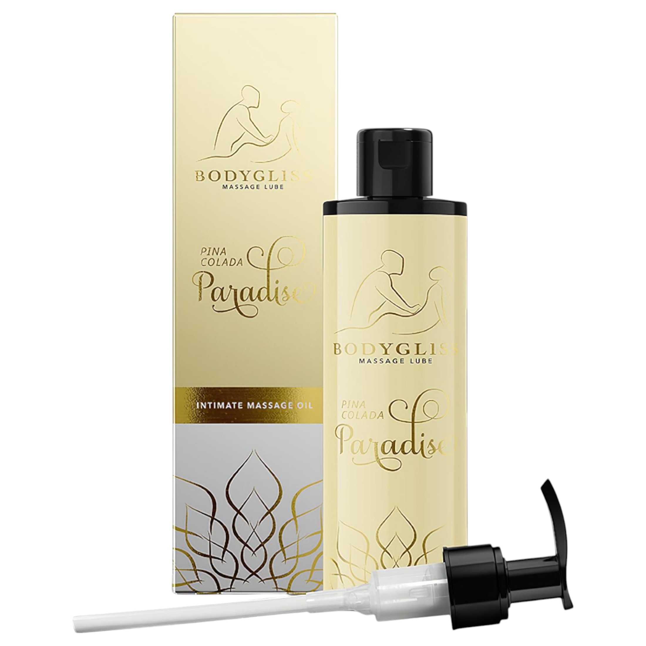 Bodygliss – masszázsolaj és síkosító – pina colada (150ml)