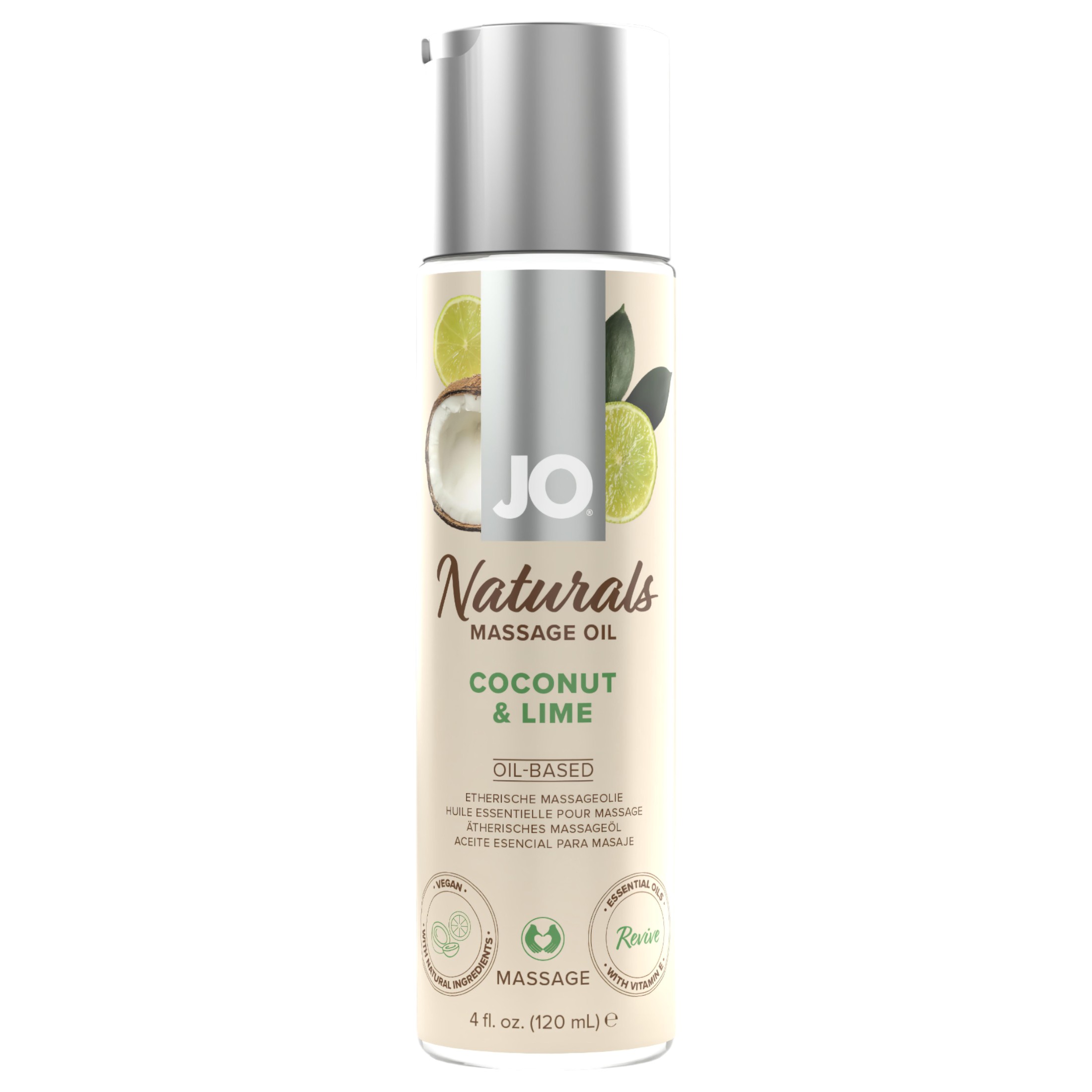 System JO – masszázsolaj – kókusz-lime (120ml)