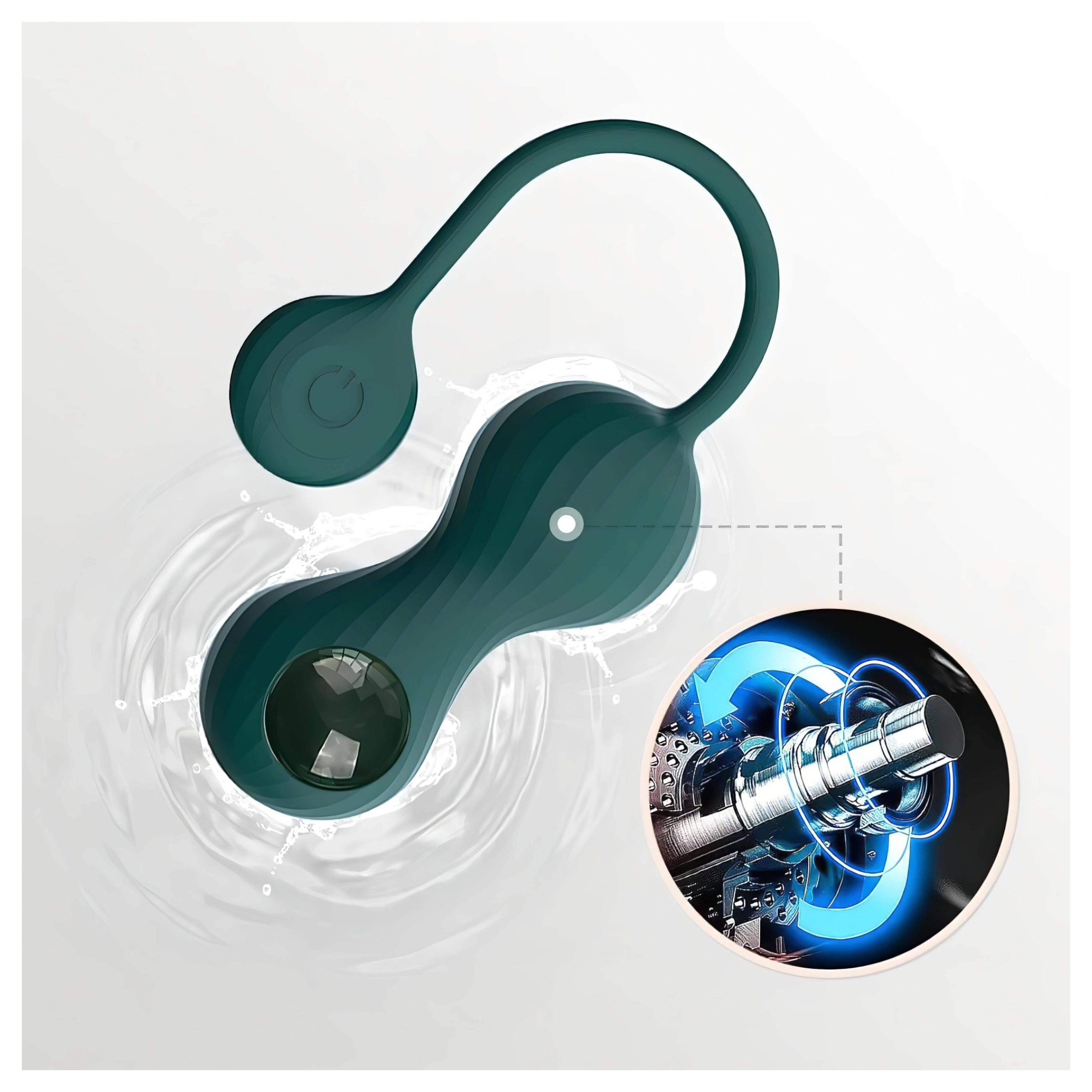 Magic Motion Crystal Duo – okos gésagolyó szett – (zöld)