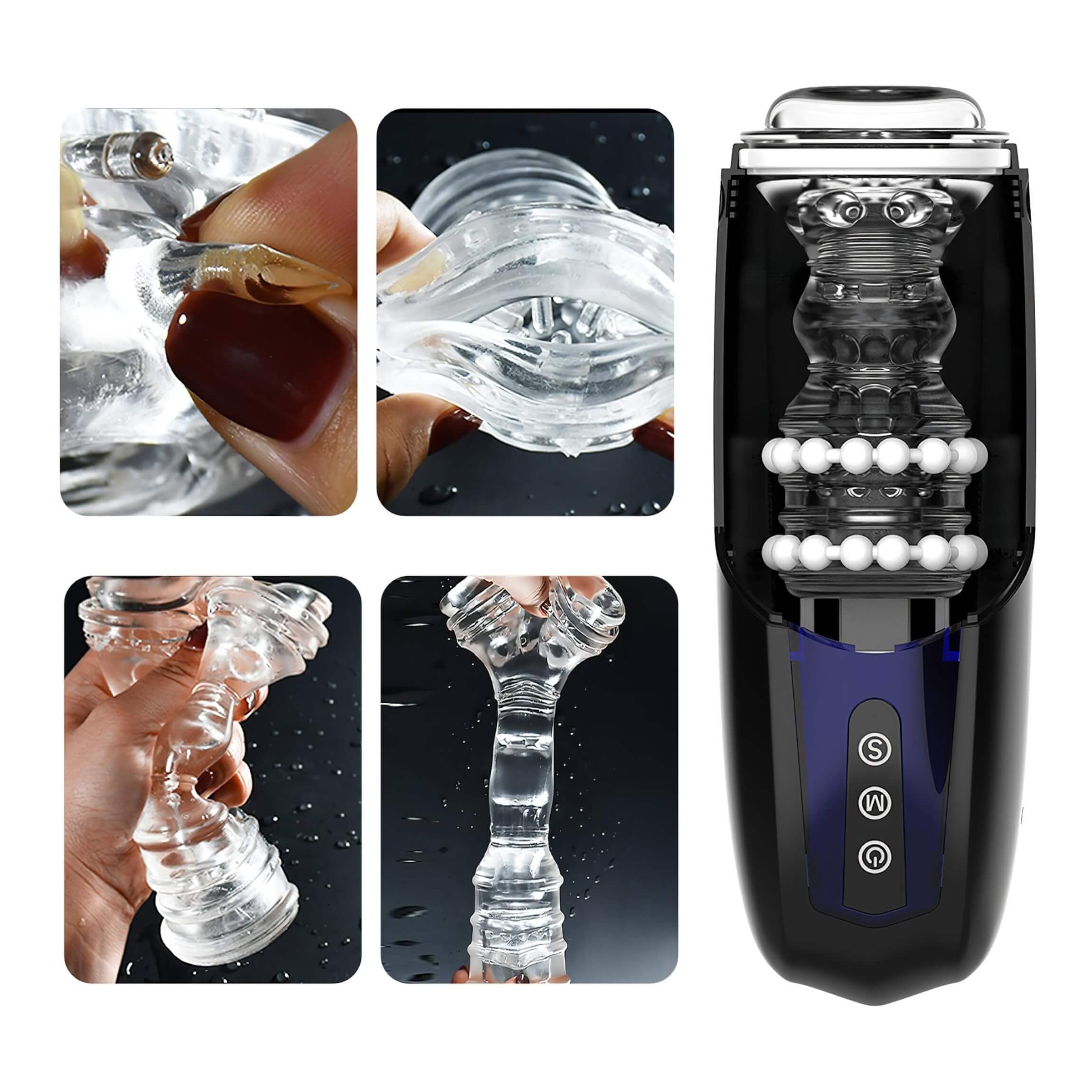 Magic Motion Xone – okos maszturbátor (kék)