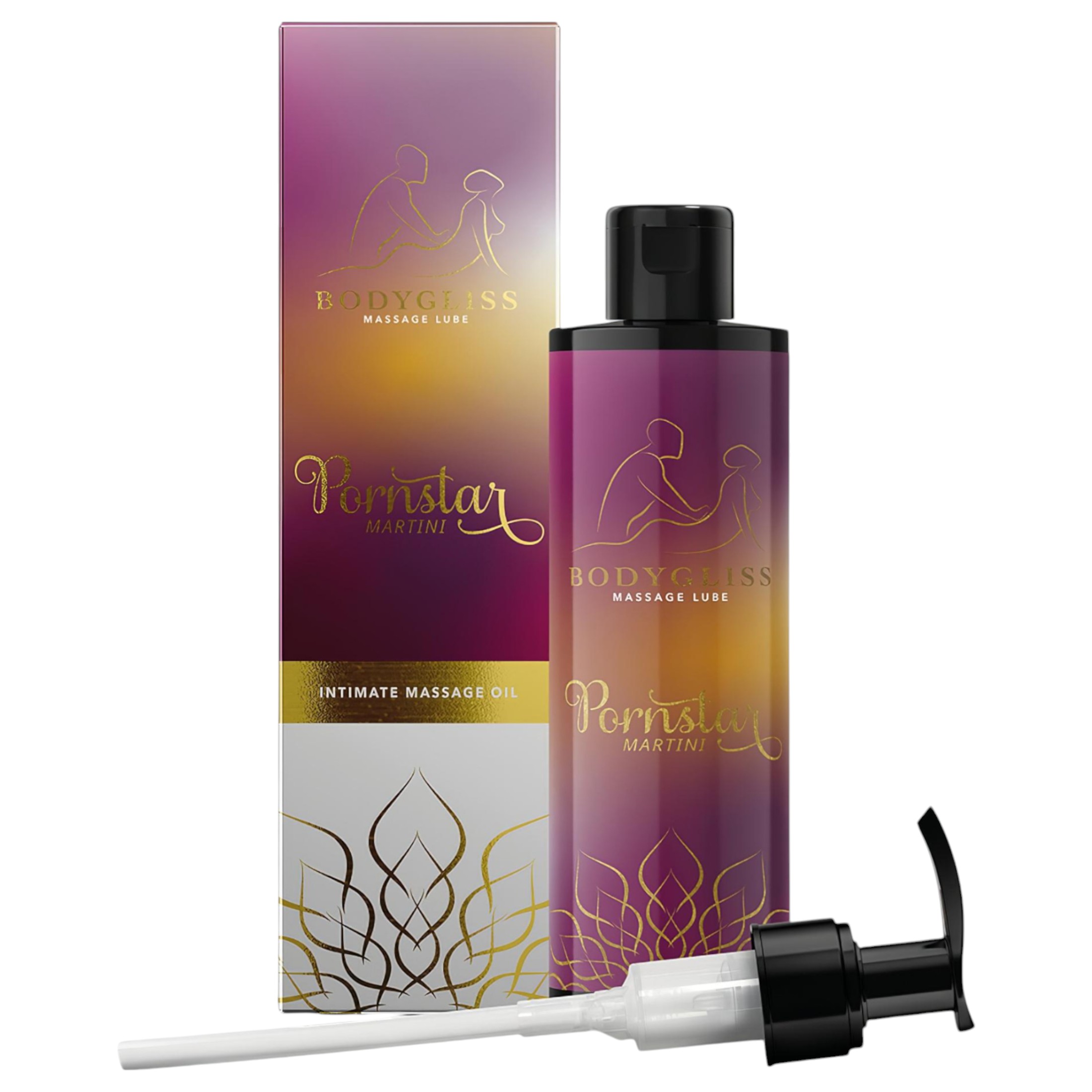 Bodygliss – masszázsolaj és síkosító – pornstar martini (150ml)