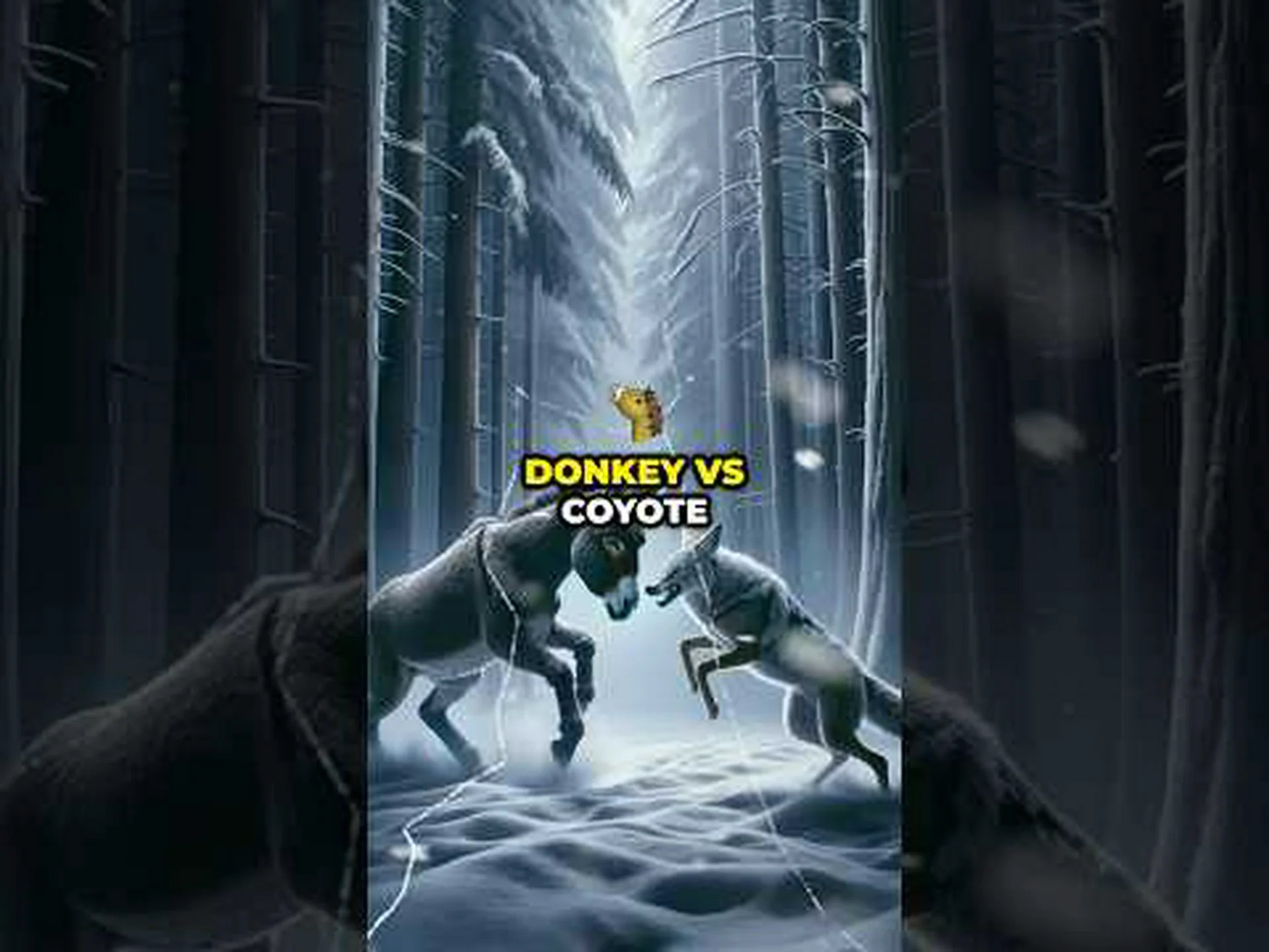 ロバ vs コヨーテ: 戦ったら誰が勝つでしょうか? ロバ vs コヨーテ: 戦ったら誰が勝つでしょうか?