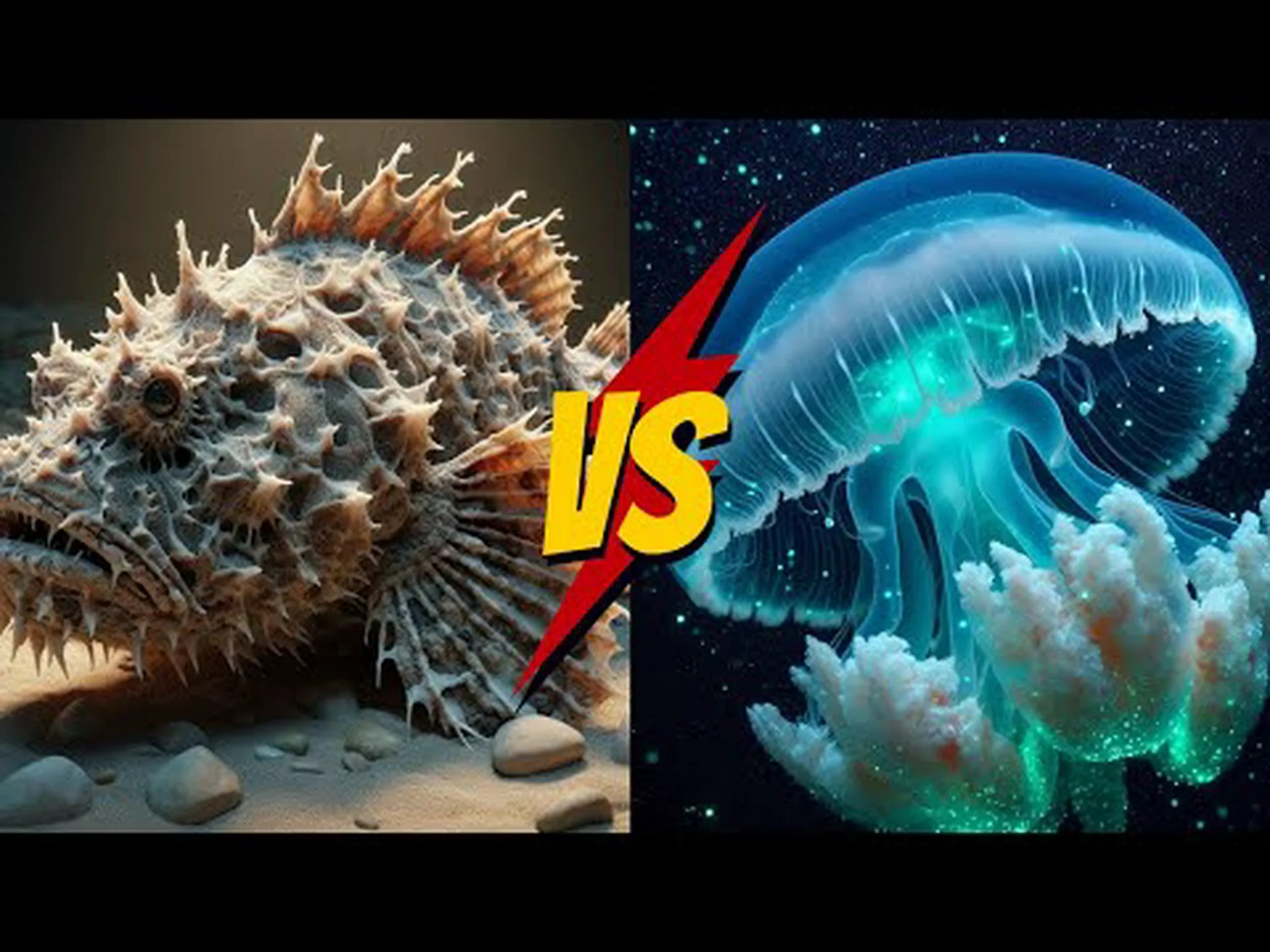 有毒なフグとハコクラゲ: 戦ったらどちらの深海生物が勝つでしょうか? 有毒なフグとハコクラゲ: 戦ったらどちらの深海生物が勝つでしょうか?