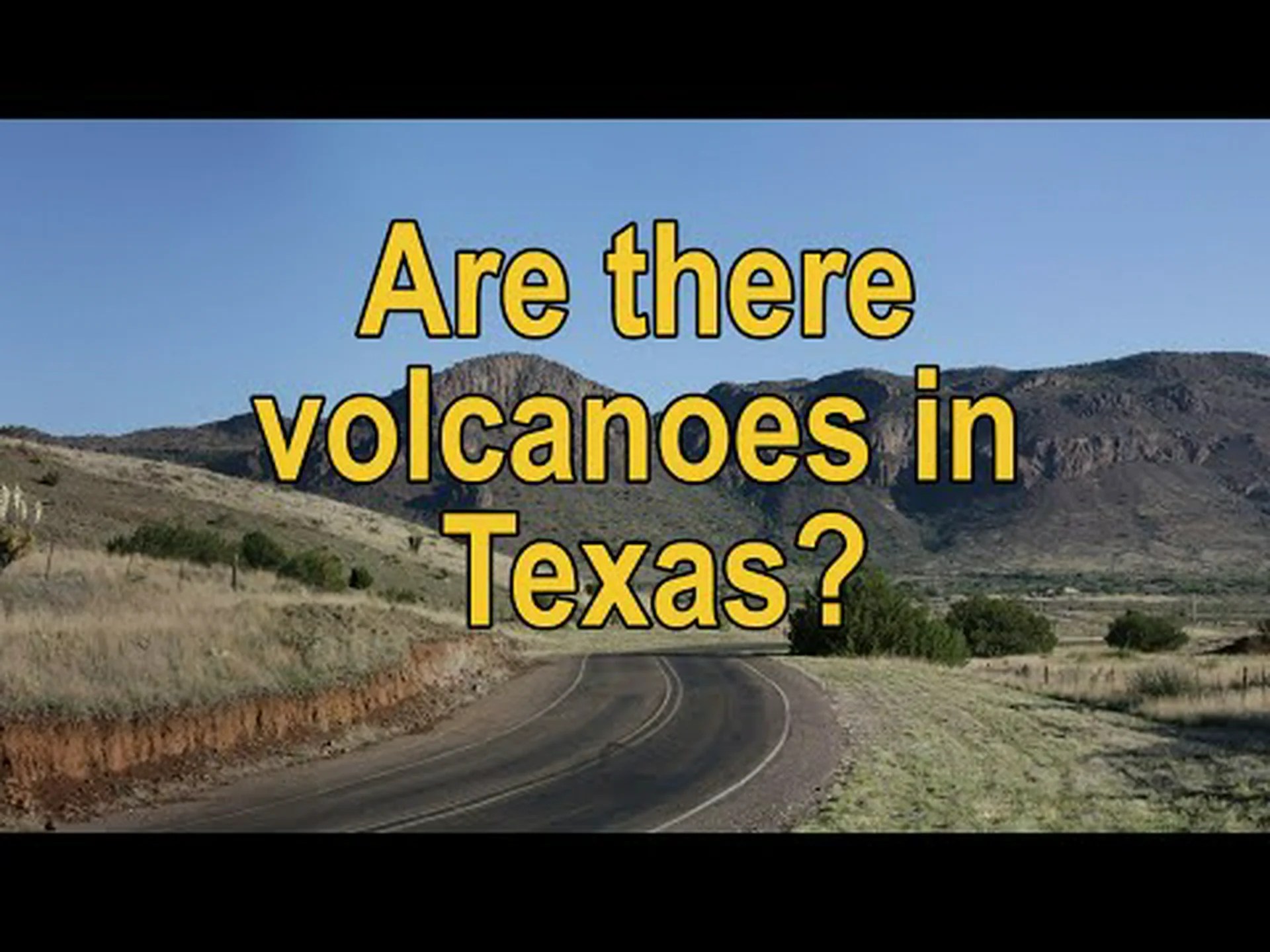 テキサス州最大の火山を発見してください…そうです、テキサスです! テキサス州最大の火山を発見してください…そうです、テキサスです!