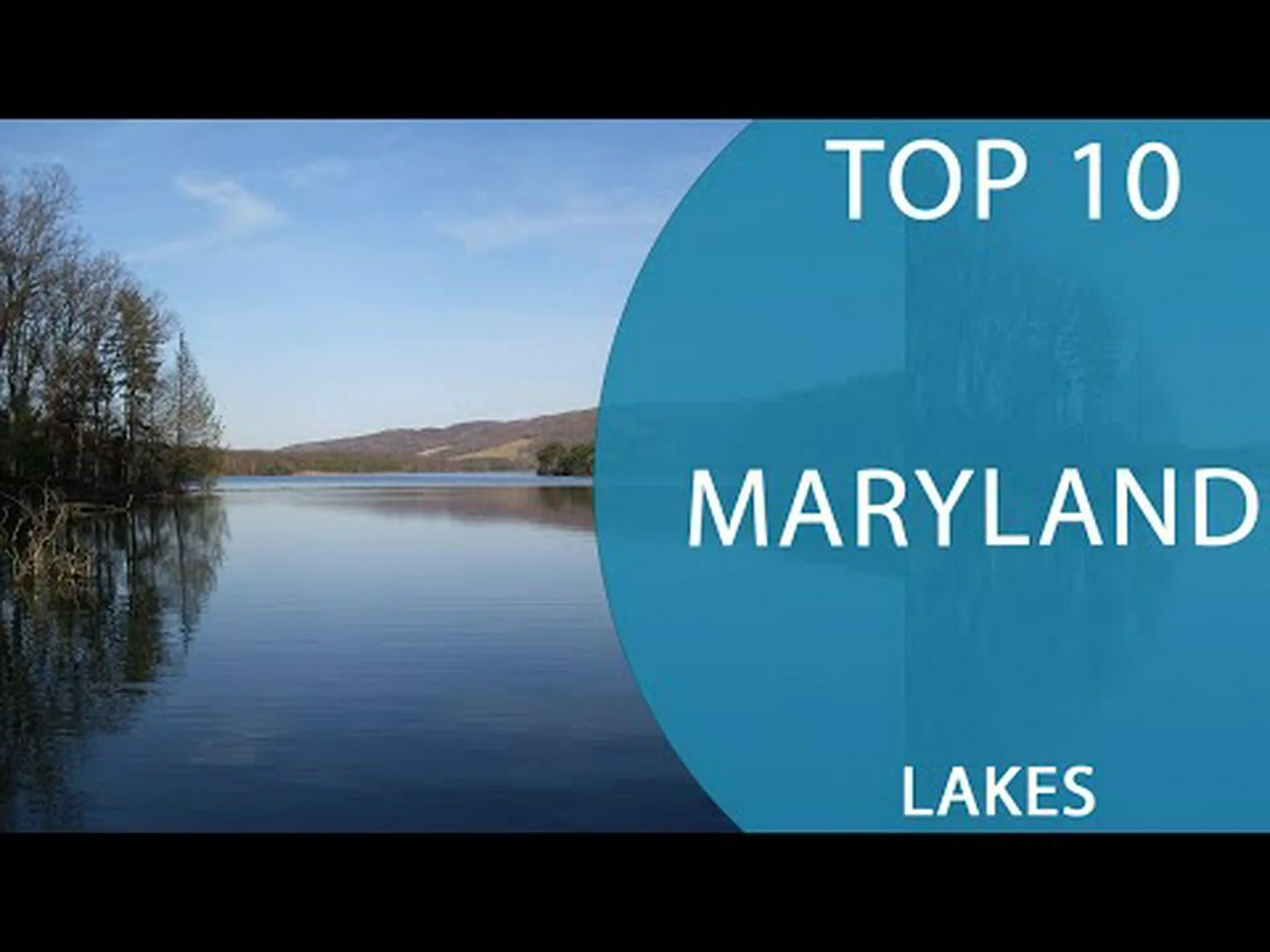 メリーランド州の10大湖 メリーランド州の10大湖