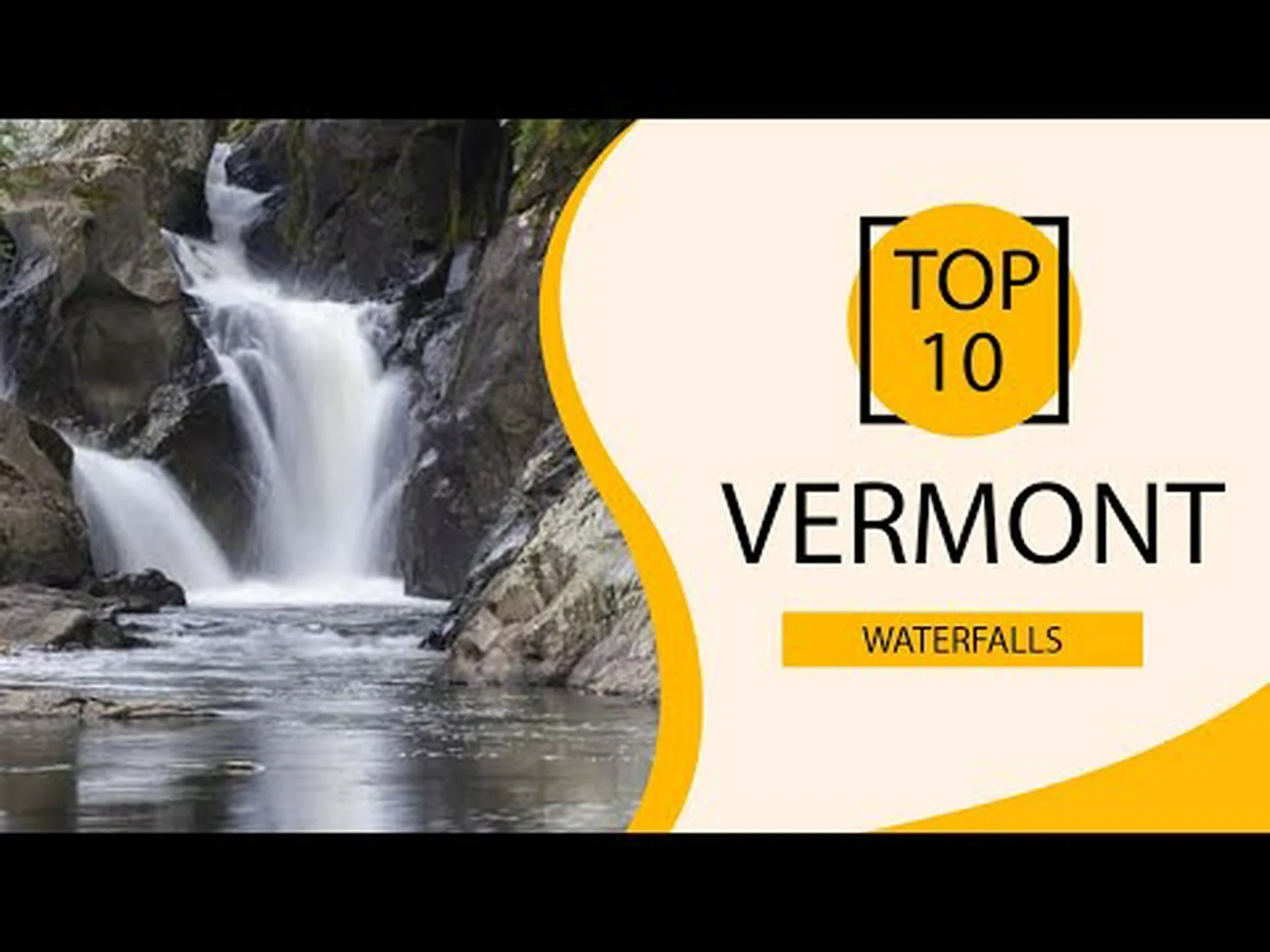 バーモント州で最も美しい滝 10 選 バーモント州で最も美しい滝 10 選