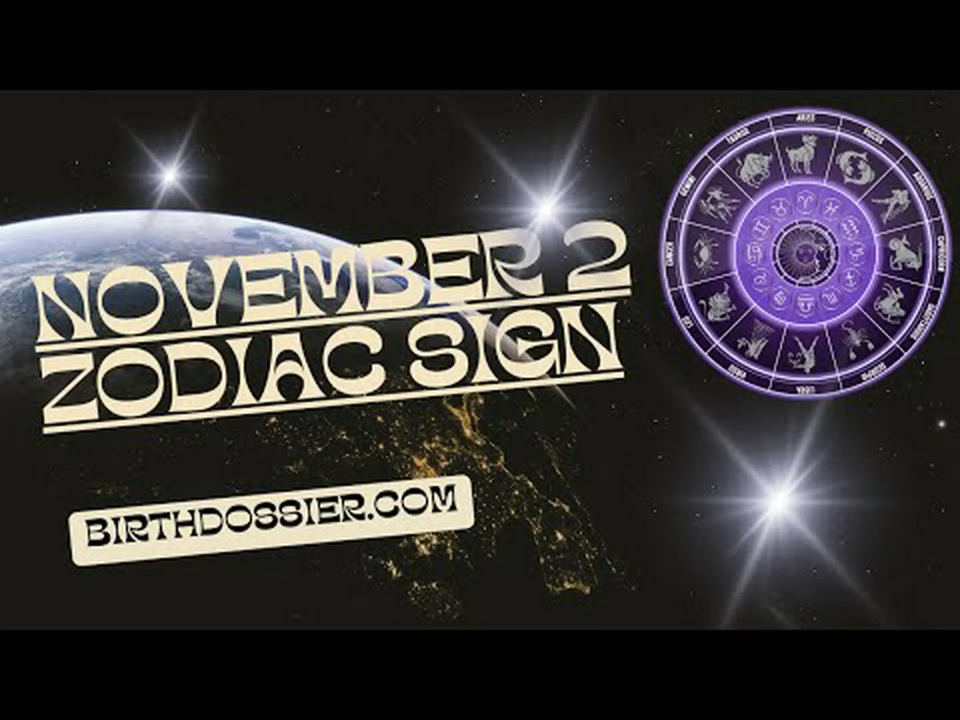 11 月 2 日の星座: 星座、性格特性、互換性など 11 月 2 日の星座: 星座、性格特性、互換性など