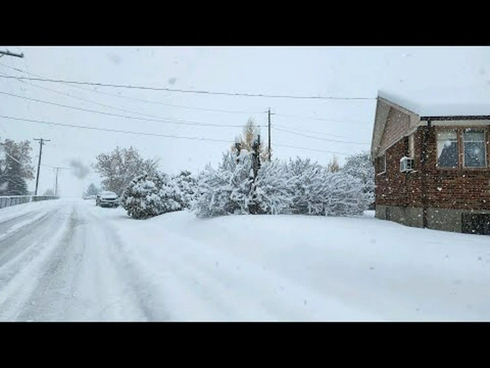 モンタナ州を襲う10月最大の吹雪を発見 モンタナ州を襲う10月最大の吹雪を発見