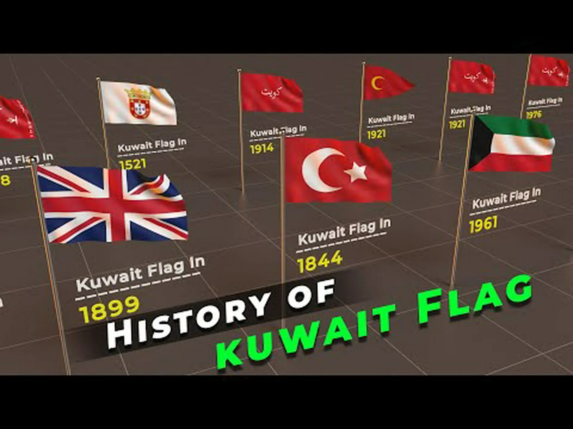 クウェートの国旗: 歴史、意味、象徴性 クウェートの国旗: 歴史、意味、象徴性