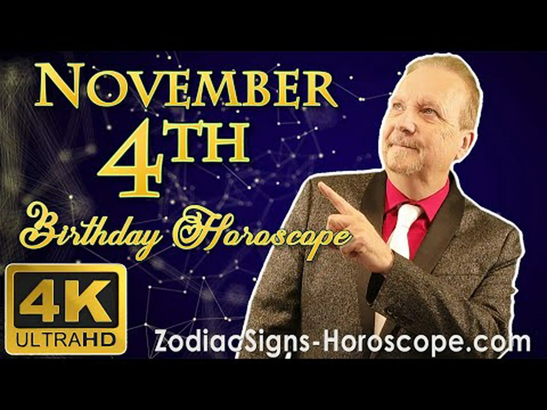 11 月 4 日の星座: 星座、性格特性、互換性など 11 月 4 日の星座: 星座、性格特性、互換性など