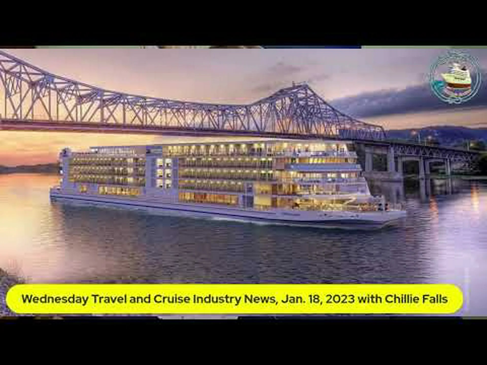 ミシシッピ川を航行する史上最大のクルーズ船を見る ミシシッピ川を航行する史上最大のクルーズ船を見る