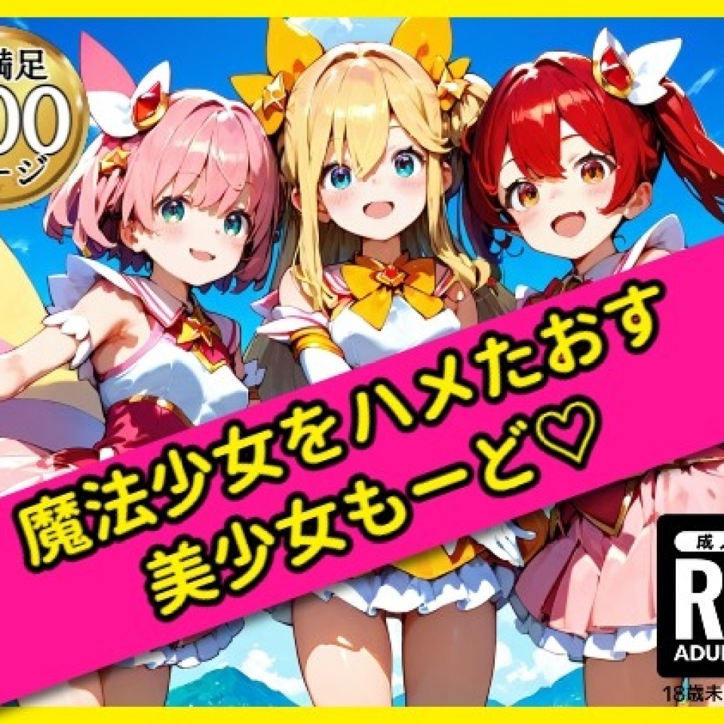 【駆け抜けて性春】同人CG・AI『無邪気な魔法少女をハメたおす!美少女少女もーど』 【駆け抜けて性春】同人CG・AI『無邪気な魔法少女をハメたおす!美少女少女もーど』