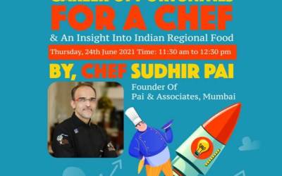 Webinar On Career Opportunities For A Chef & An Insight Into Indian Regional Food Webinar On Career Opportunities For A Chef & An Insight Into Indian Regional Food