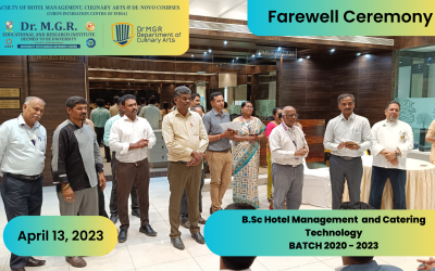 Farewell ceremony to HMCT 2020-2023 Farewell ceremony to HMCT 2020-2023