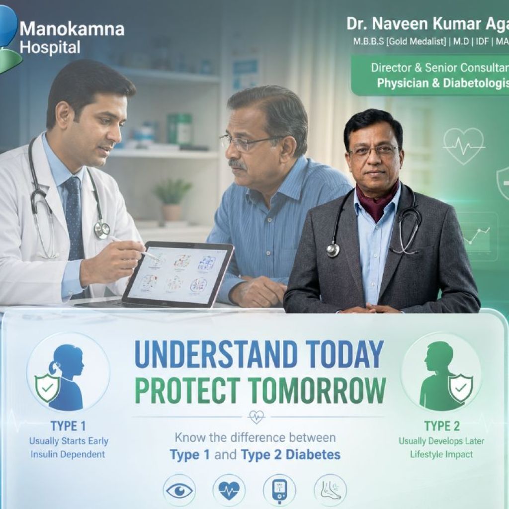 Difference Between Type 1 and Type 2 Diabetes: A Simple Guide by a General Physician Difference Between Type 1 and Type 2 Diabetes: A Simple Guide by a General Physician