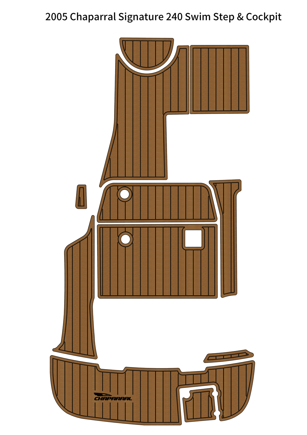 Chaparral-1 eva boat flooring