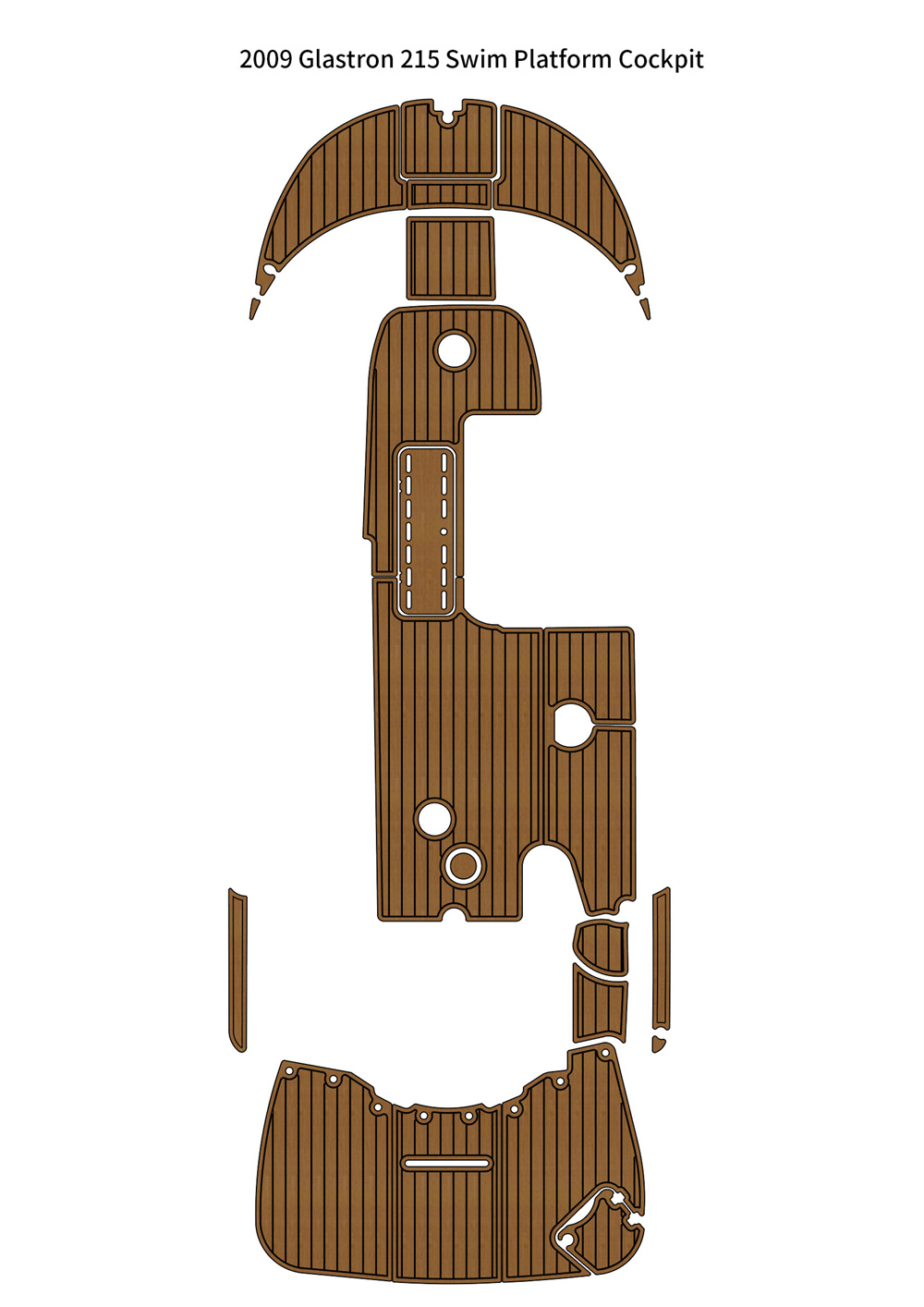 Glastron eva boat flooring