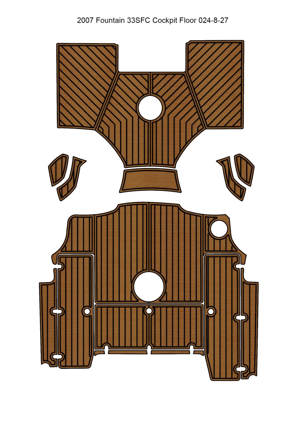 Fountain eva boat flooring