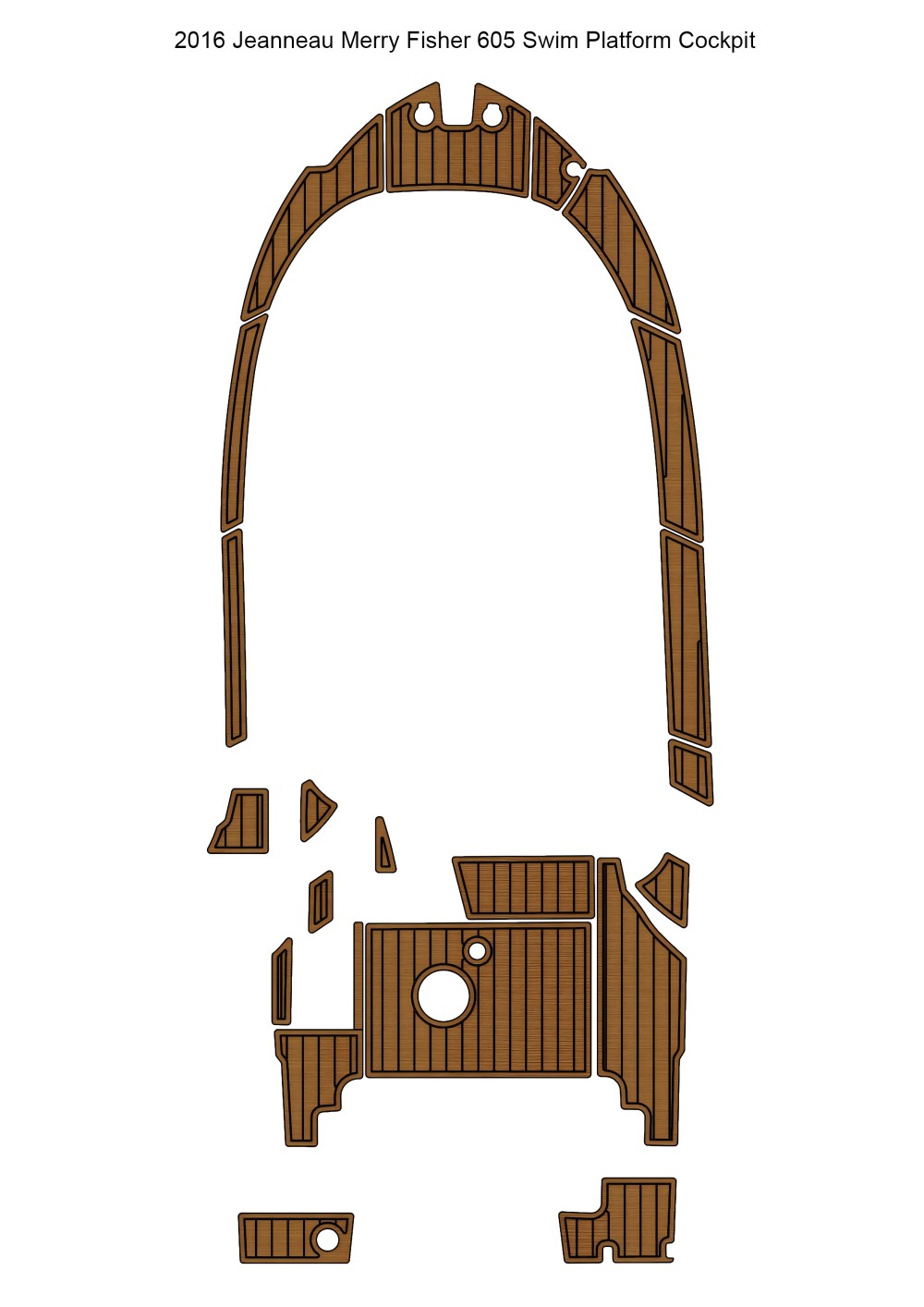 Jeanneau eva boat flooring