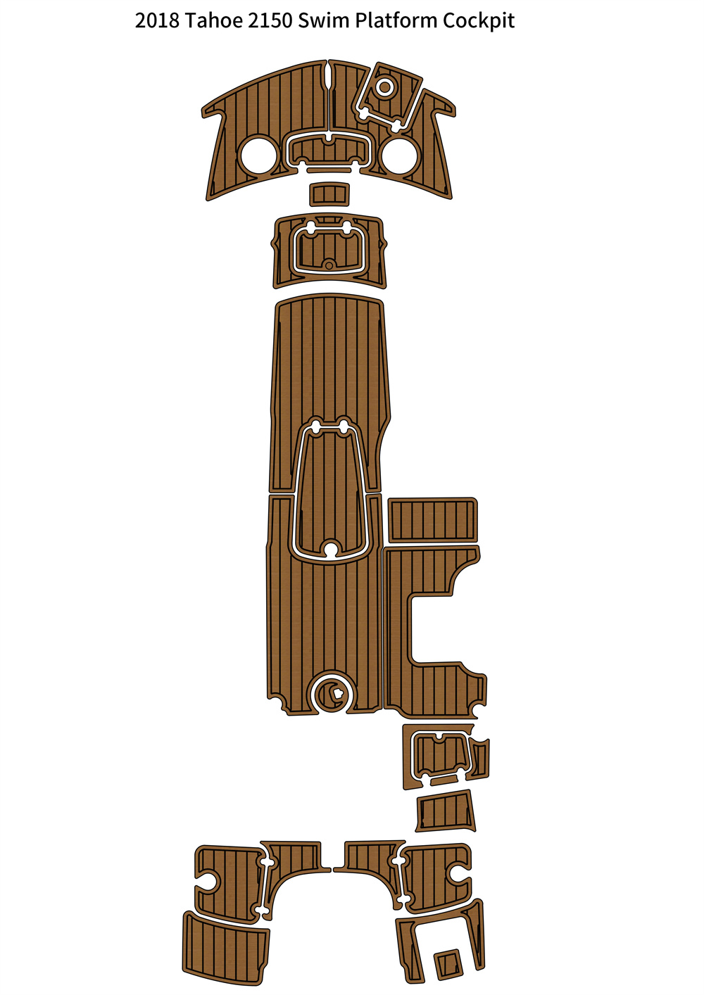 Tahoe eva boat flooring