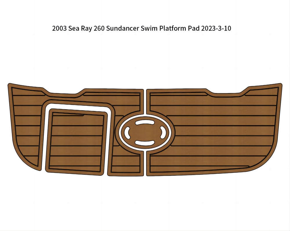 Sea Ray-3 eva boat flooring