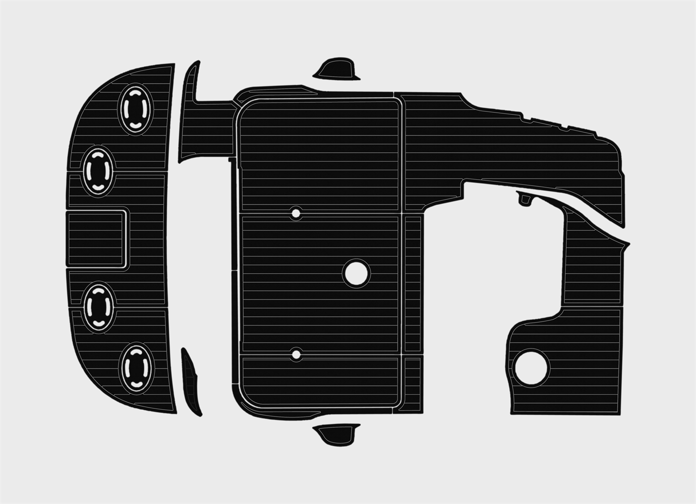 1998-2003 Sea Ray 340 Sundancer Boat Flooring