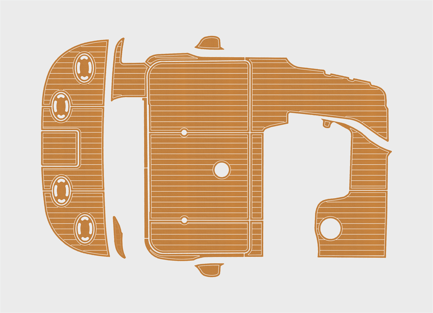 1998-2003 Sea Ray 340 Sundancer Boat Flooring