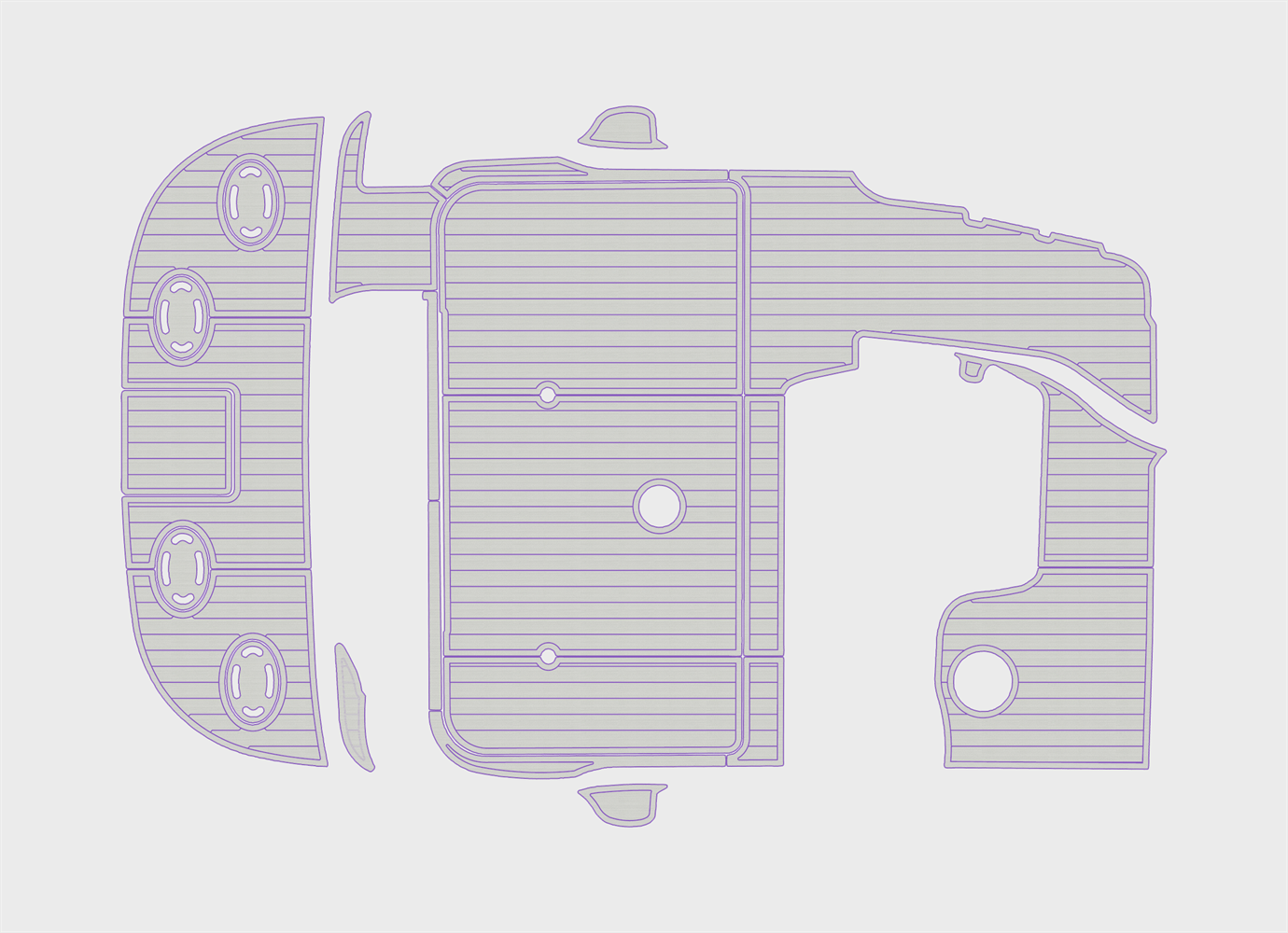 1998-2003 Sea Ray 340 Sundancer Boat Flooring