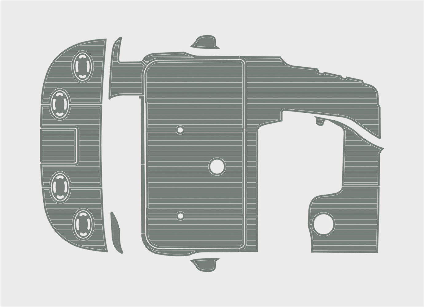 1998-2003 Sea Ray 340 Sundancer Boat Flooring
