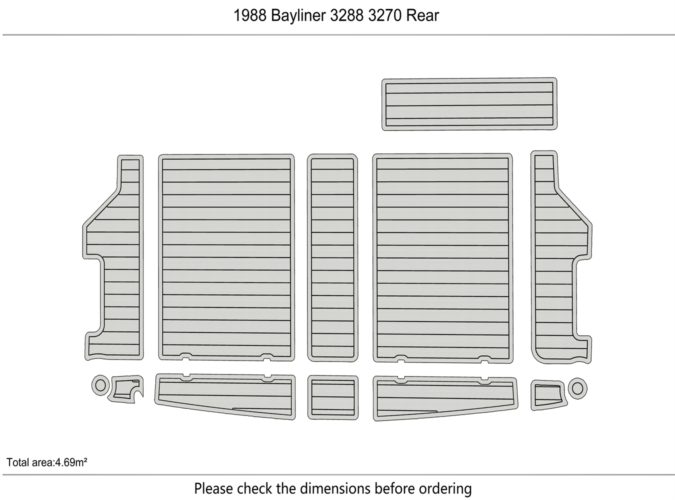 1988-1995 Bayliner 3288 3270