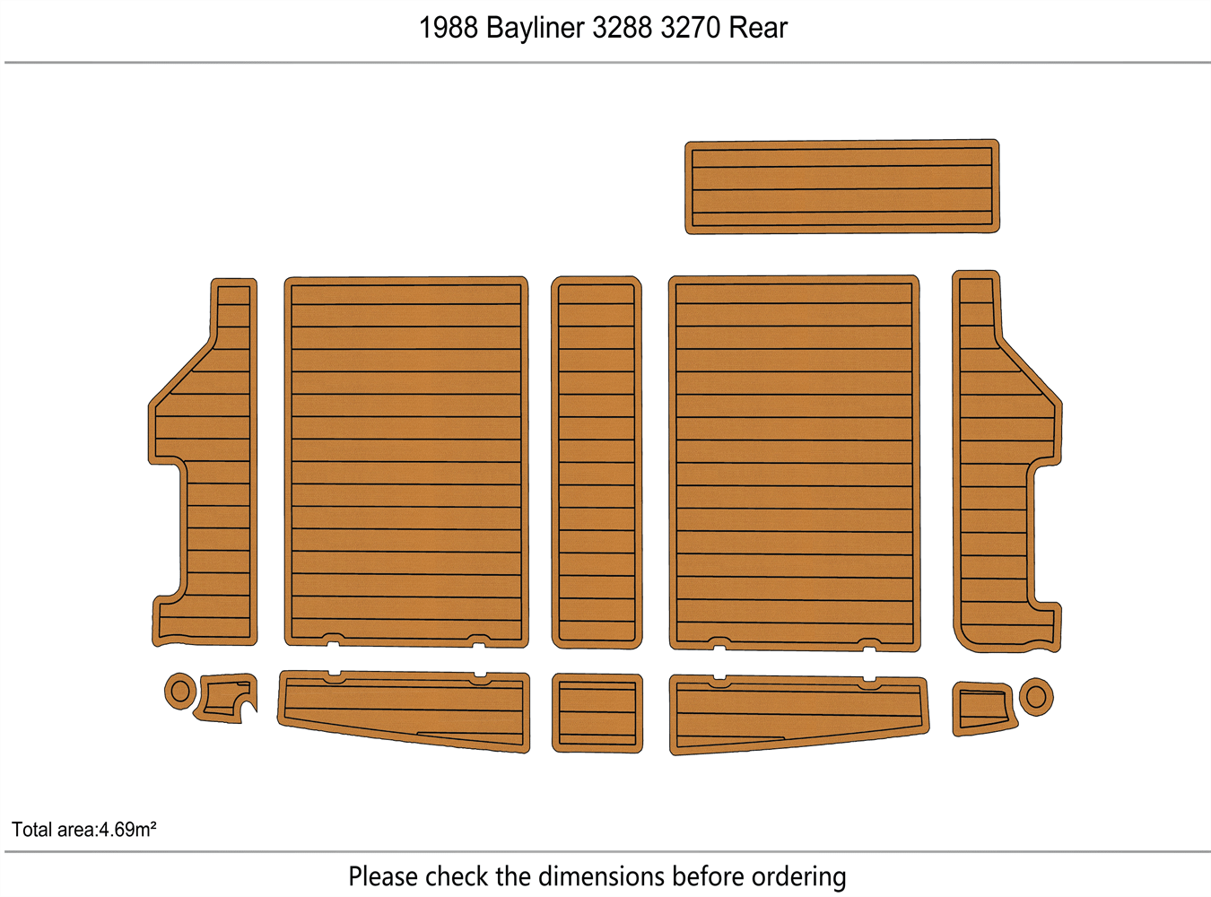1988-1995 Bayliner 3288 3270