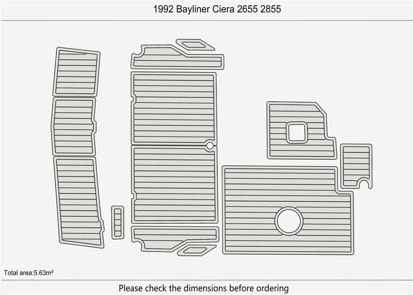 1992 Bayliner Ciera 2655 2855