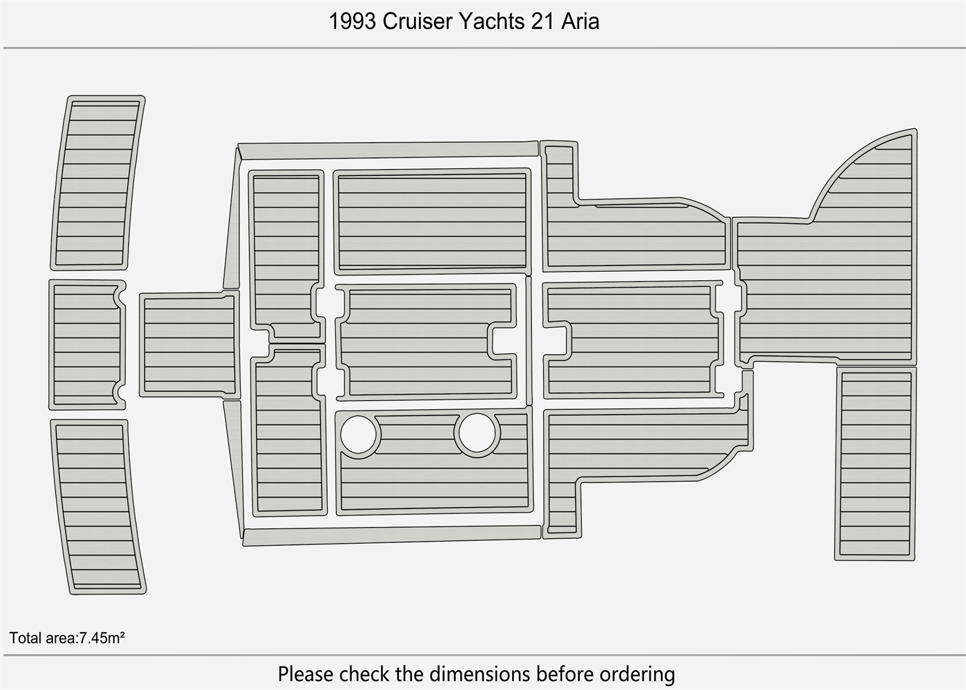 1993 Cruisers Yachts 21 Aria