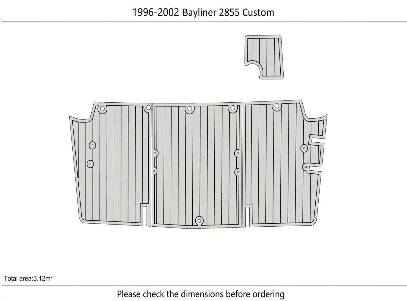 1996-2002 Bayliner 2855 Custom