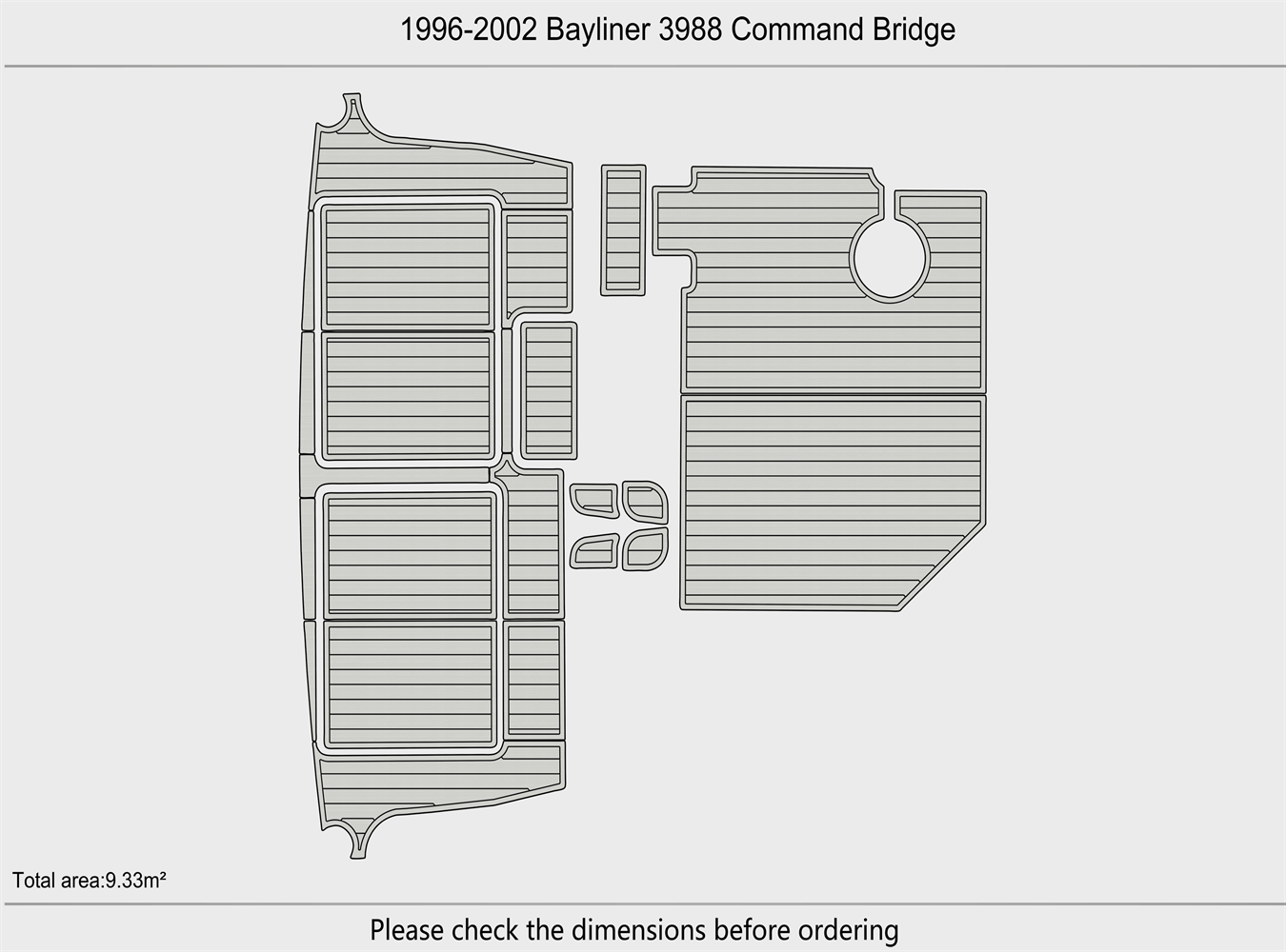 1996-2002 Bayliner 3988 Command Bridge