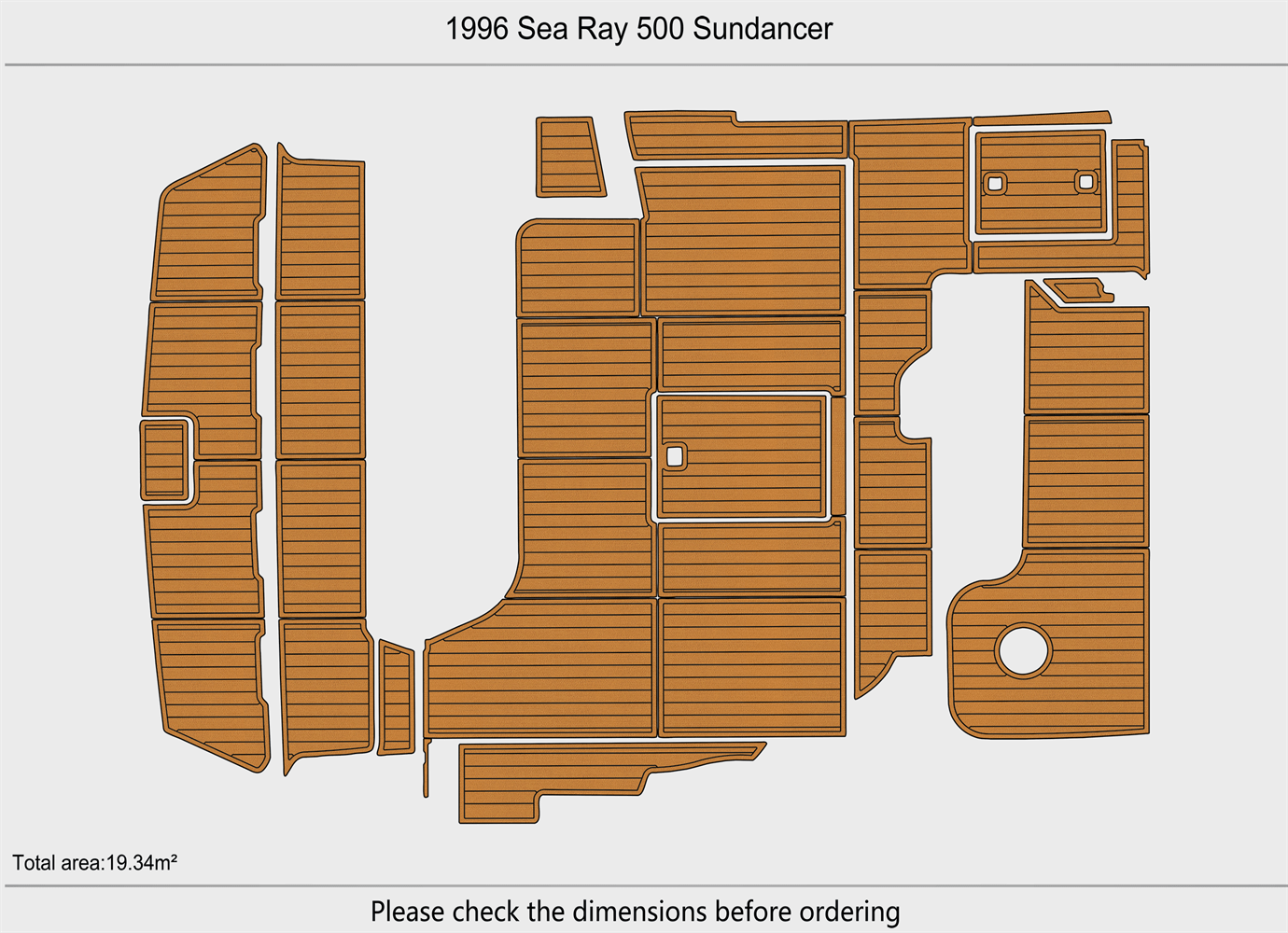 1996 Sea Ray 500 Sundancer