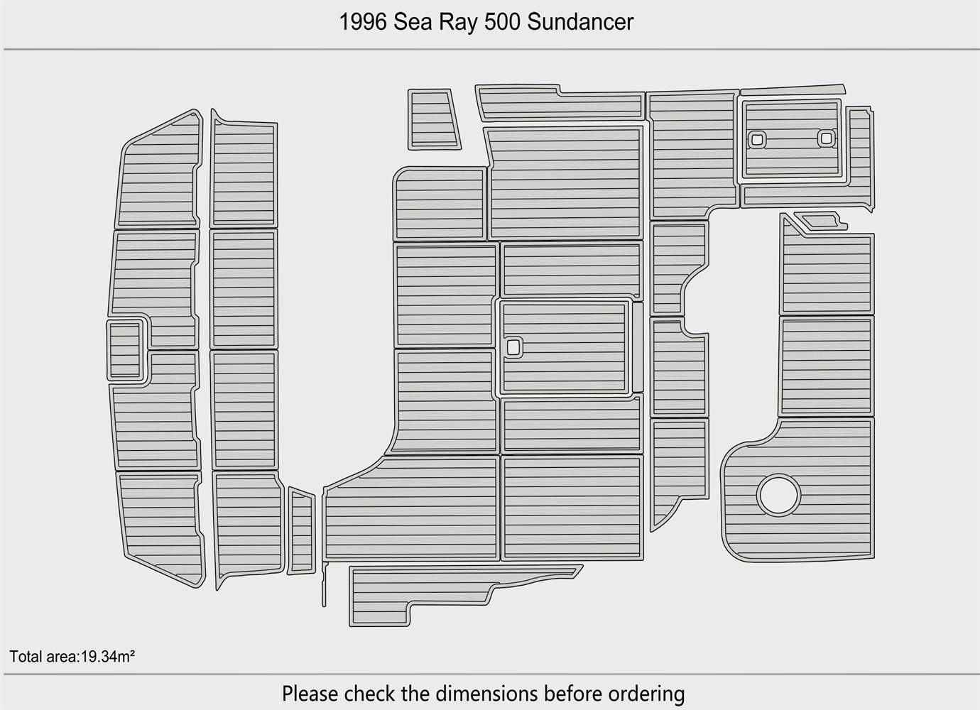 1996 Sea Ray 500 Sundancer