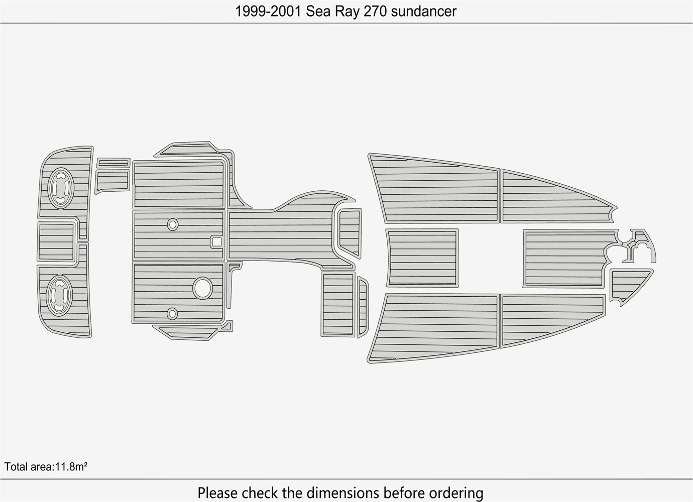 1997-2001 sea ray 270 sundancer