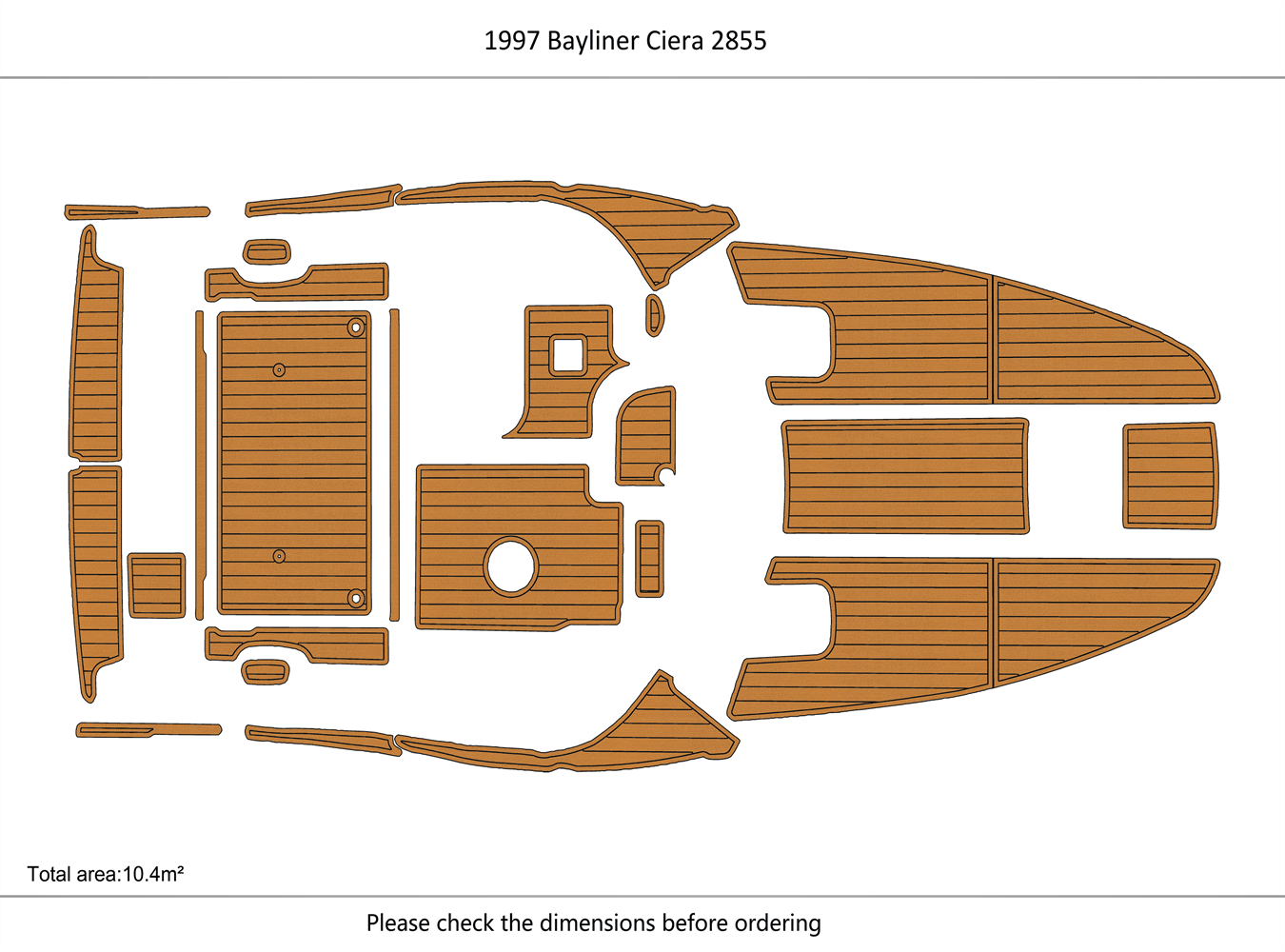 1997-1999 Bayliner Ciera 2855