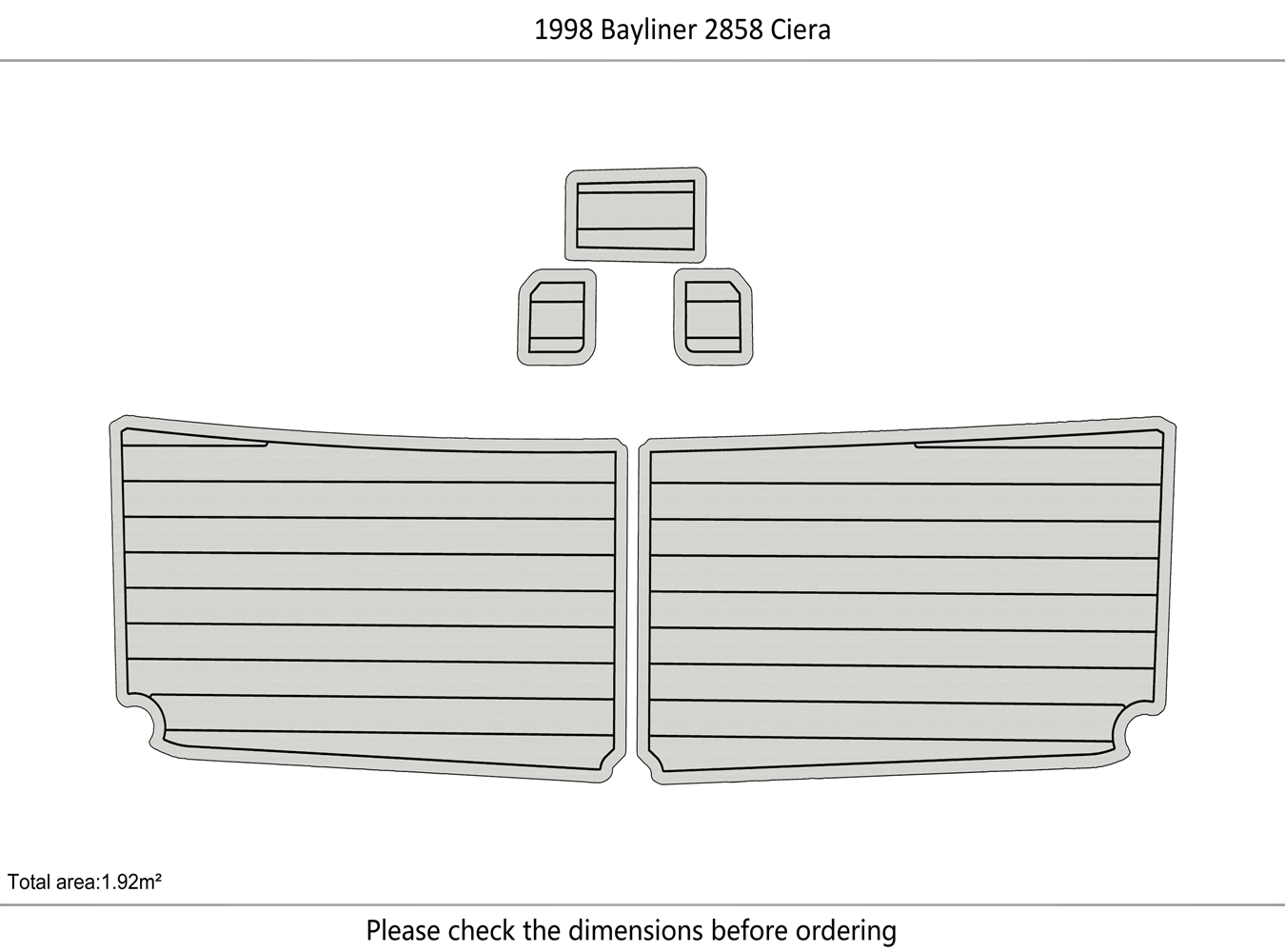 1998 Bayliner 2858 Ciera