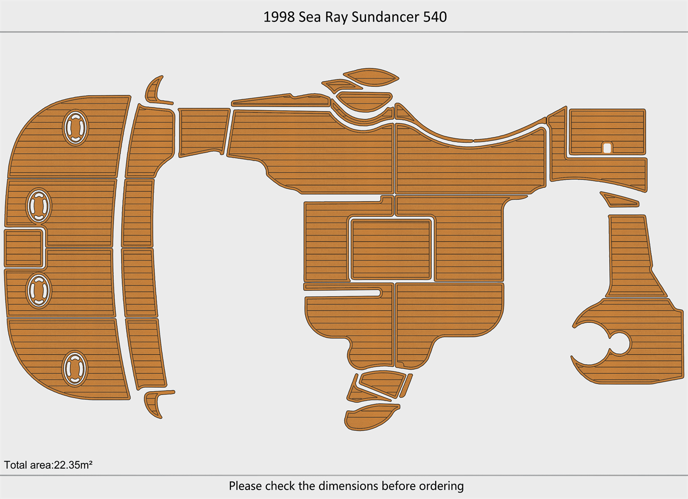1998 Sea Ray 540 Sundancer
